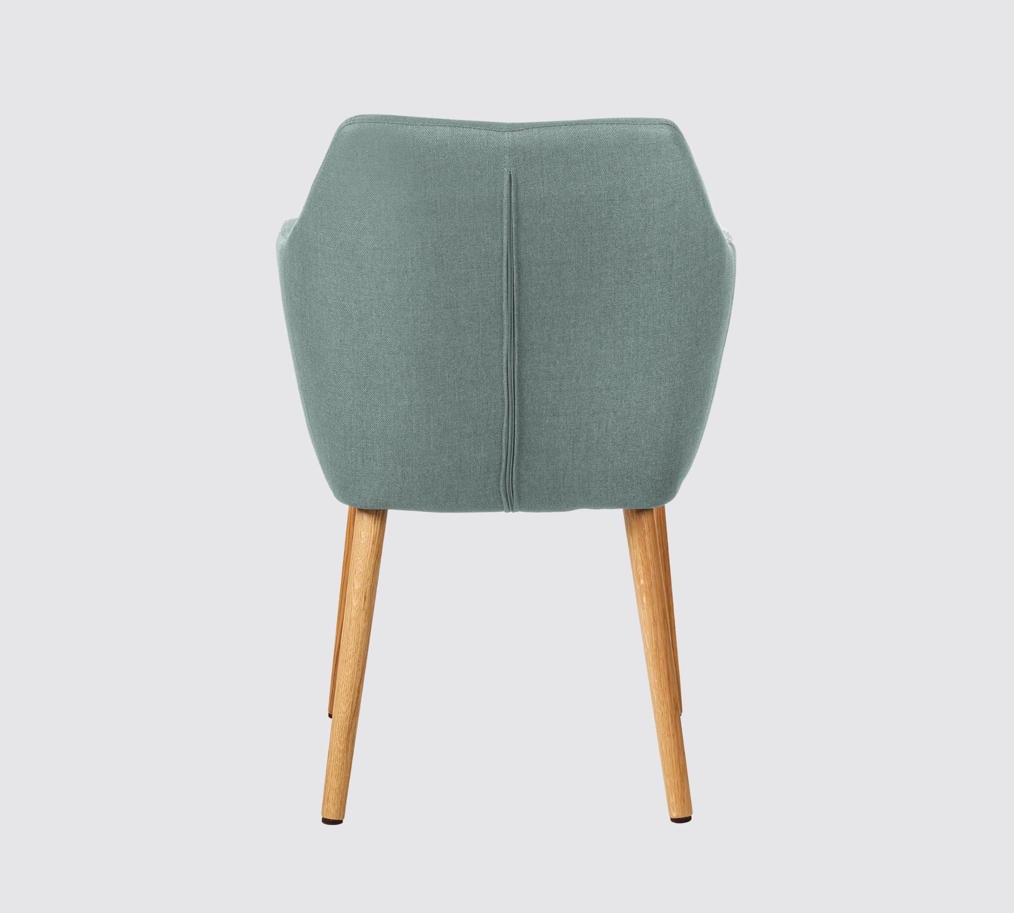 Armchair NICHOLAS Fabric: Mintgrey Single chair