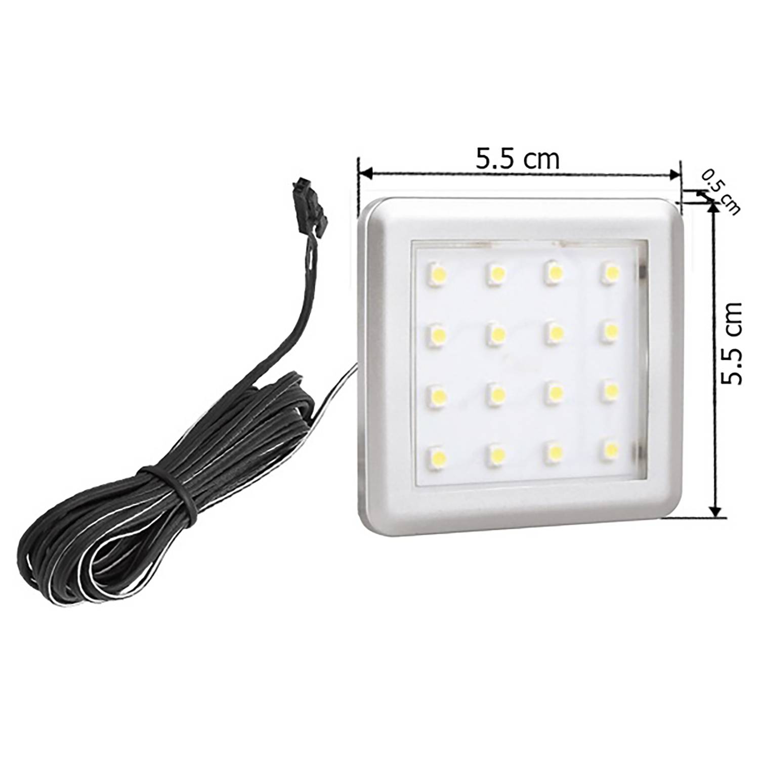 LED-Beleuchtung Bylas II Weiß