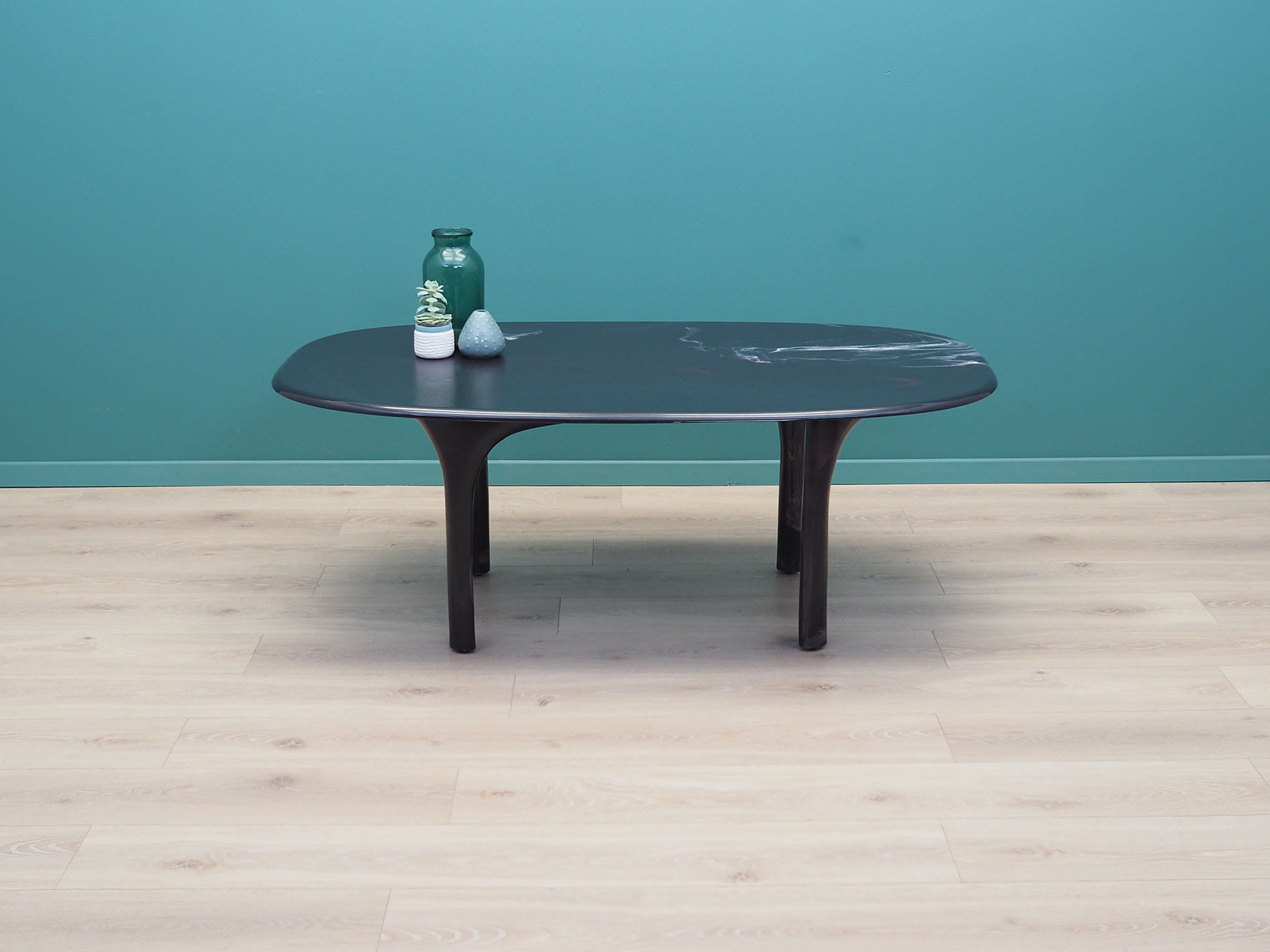 Vintage Coffee Table Stone Brown 1970s