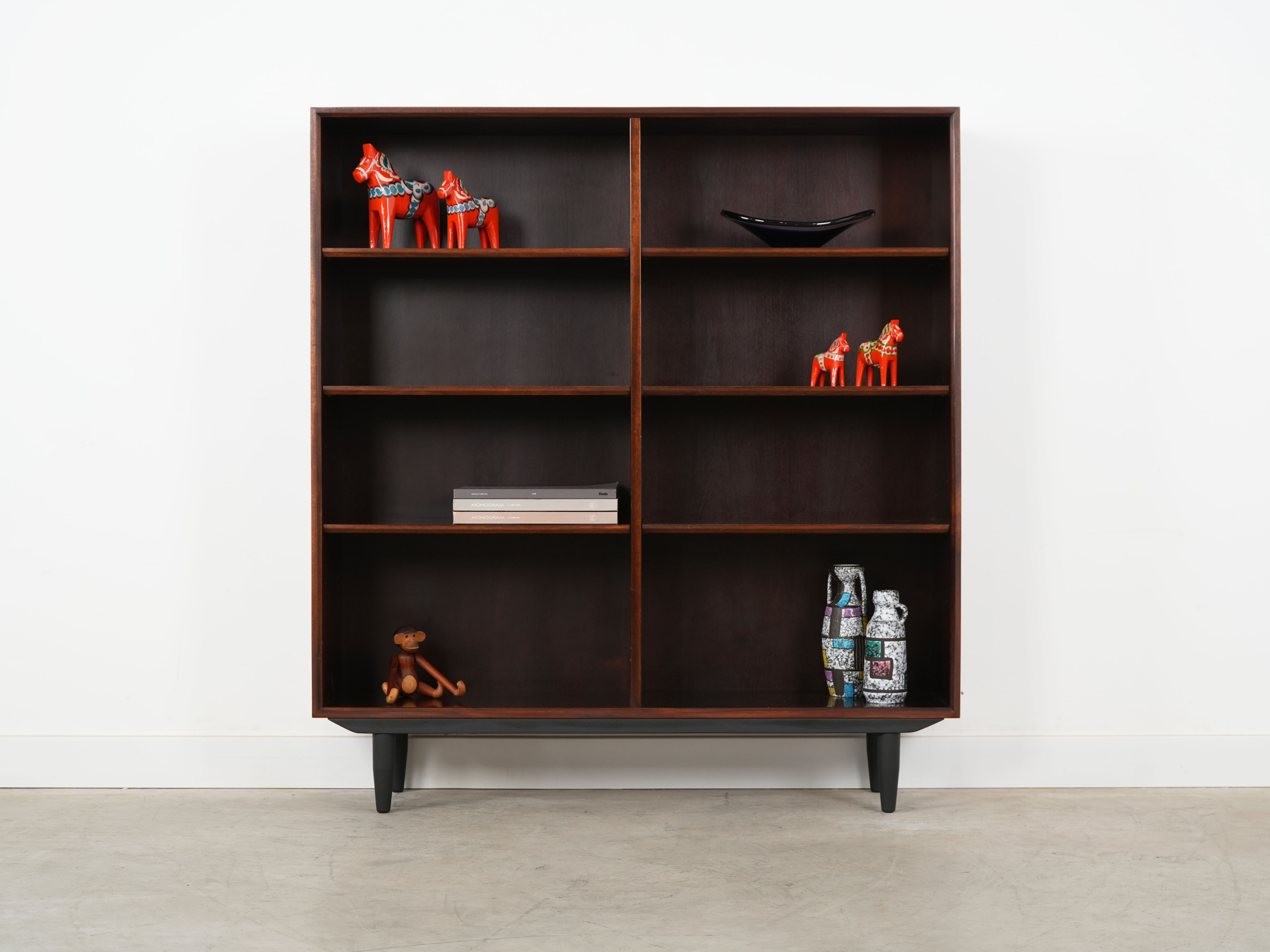 Mahogany bookcase 1970s