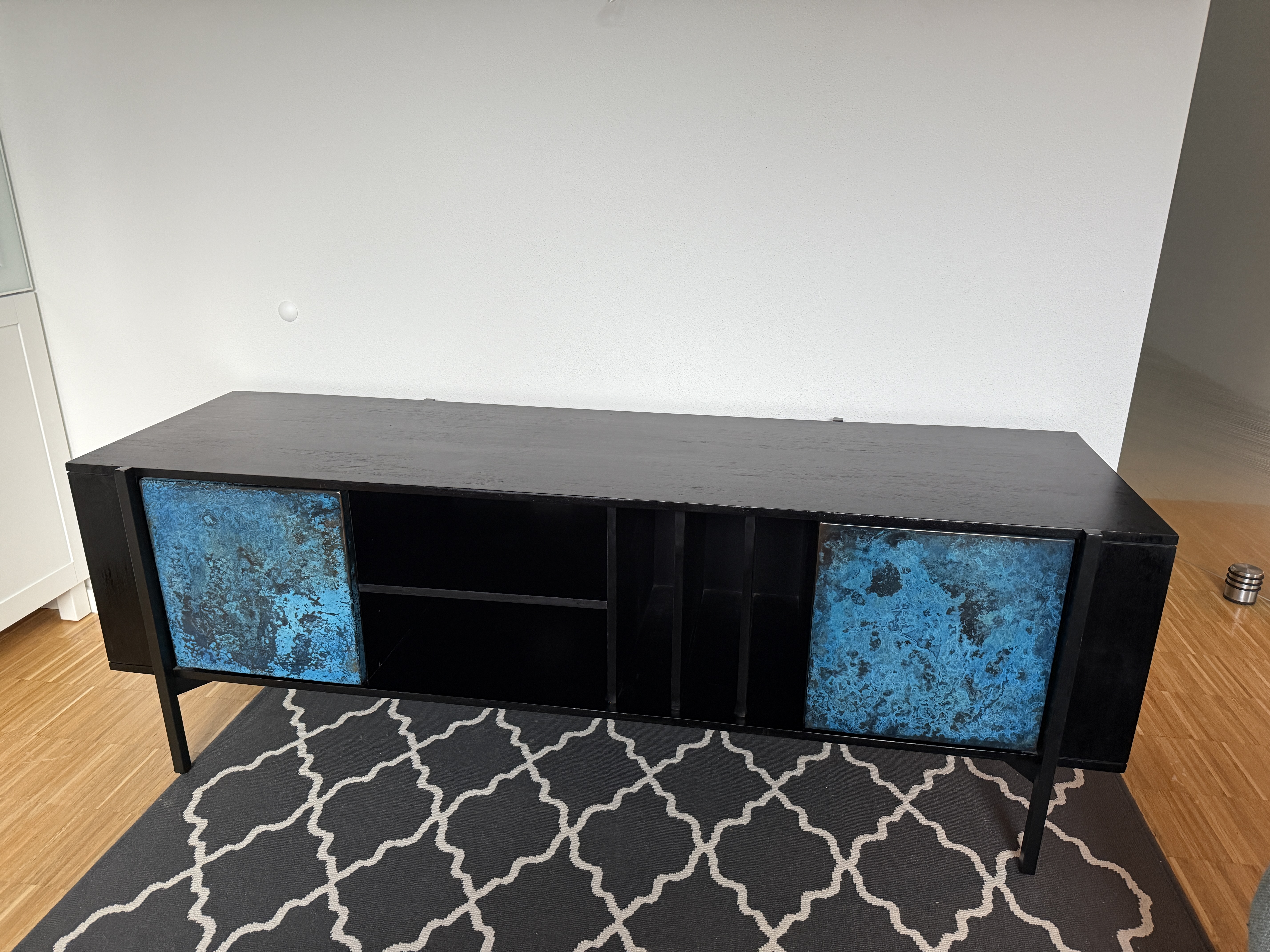 TV-Board/Sideboard Holz Metall