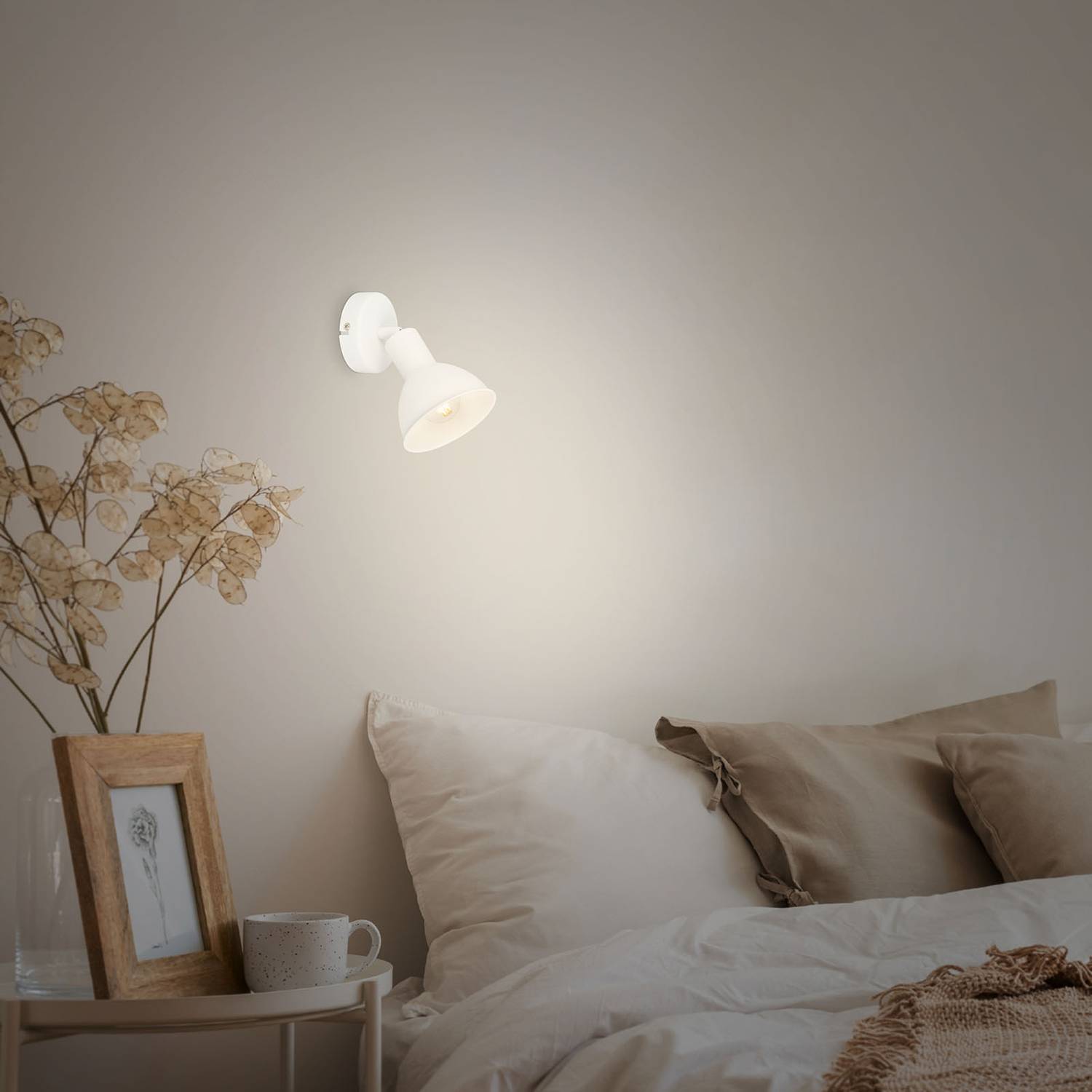 Wall lamp Spoula White