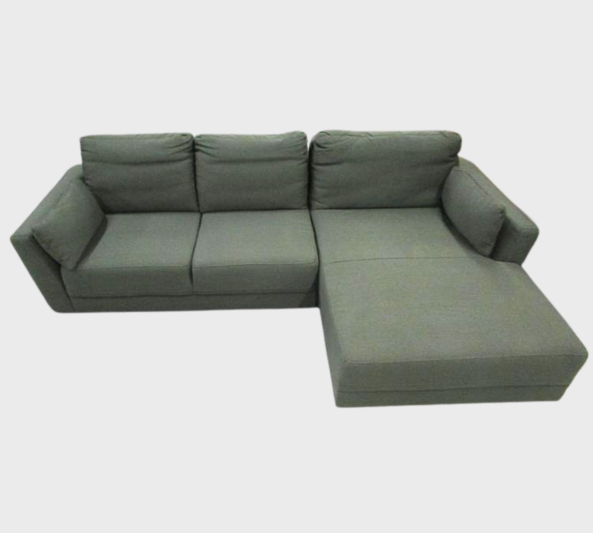 Sofa 3-Sitzer Textil Grün