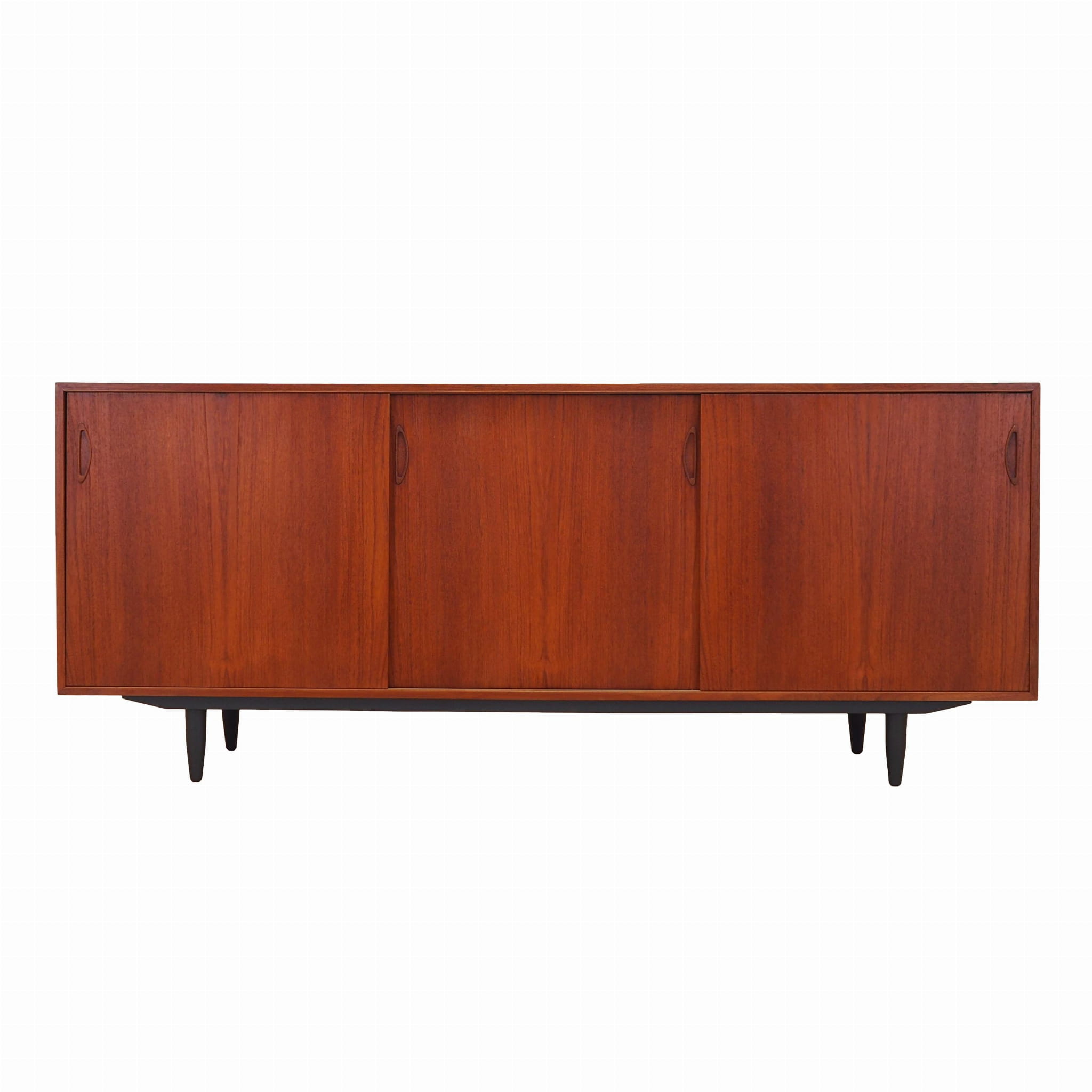 Vintage Sideboard Teakholz Braun 1970er Jahre