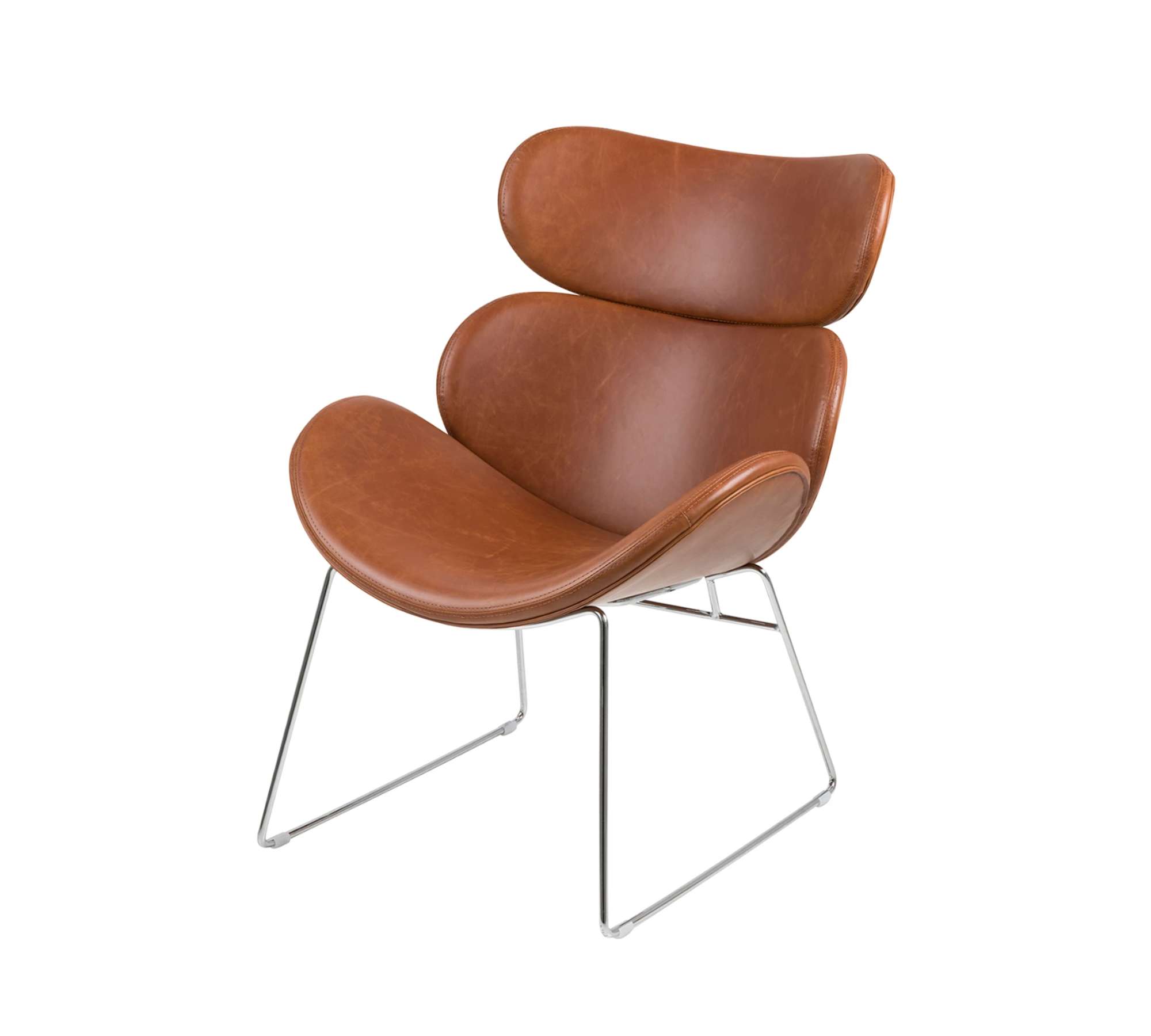 Sessel Kunstleder Grau