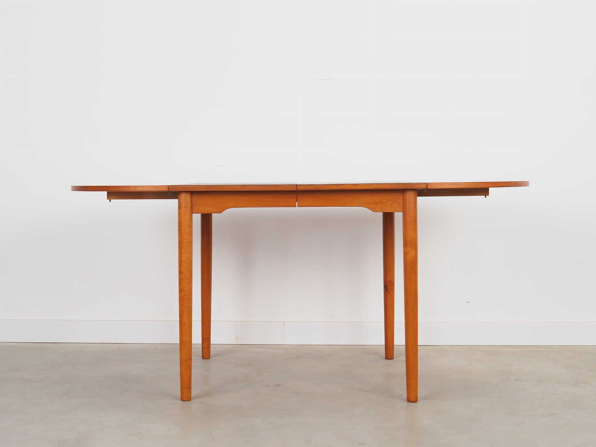 Vintage dining table Teak brown 1970s
