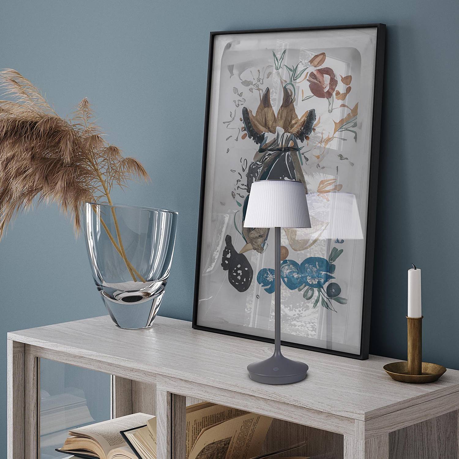 Emmi Solar/Battery table lamp Iron Plastic 1-flame