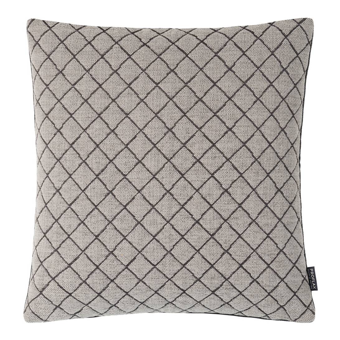 Step Pillowcase Polyester Polypropylene Grey