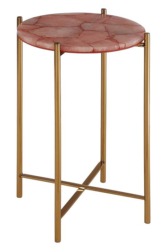 Vita Pink Quartz Beistelltisch
