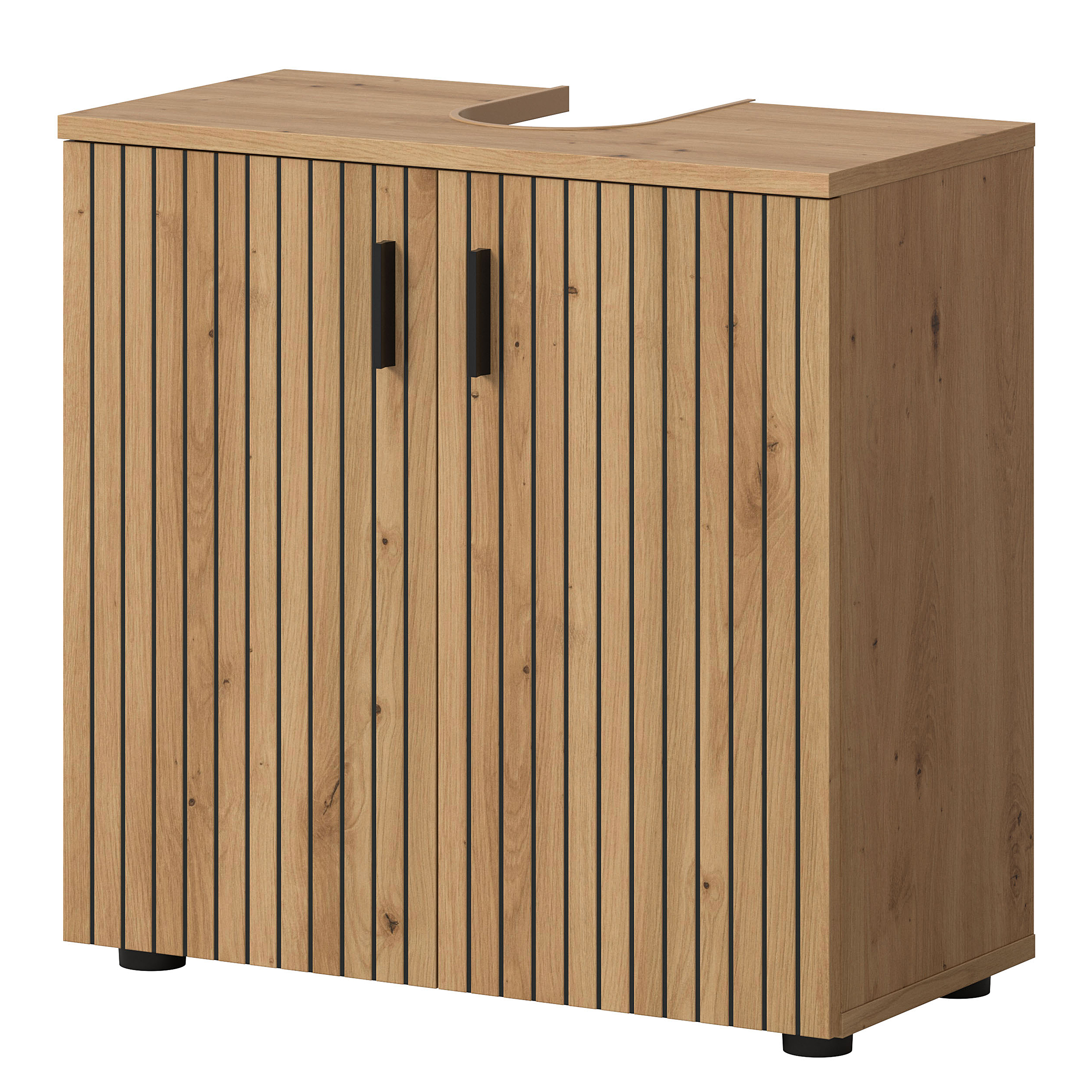 Mone Waschbeckenunterschrank Eiche Artisan Dekor