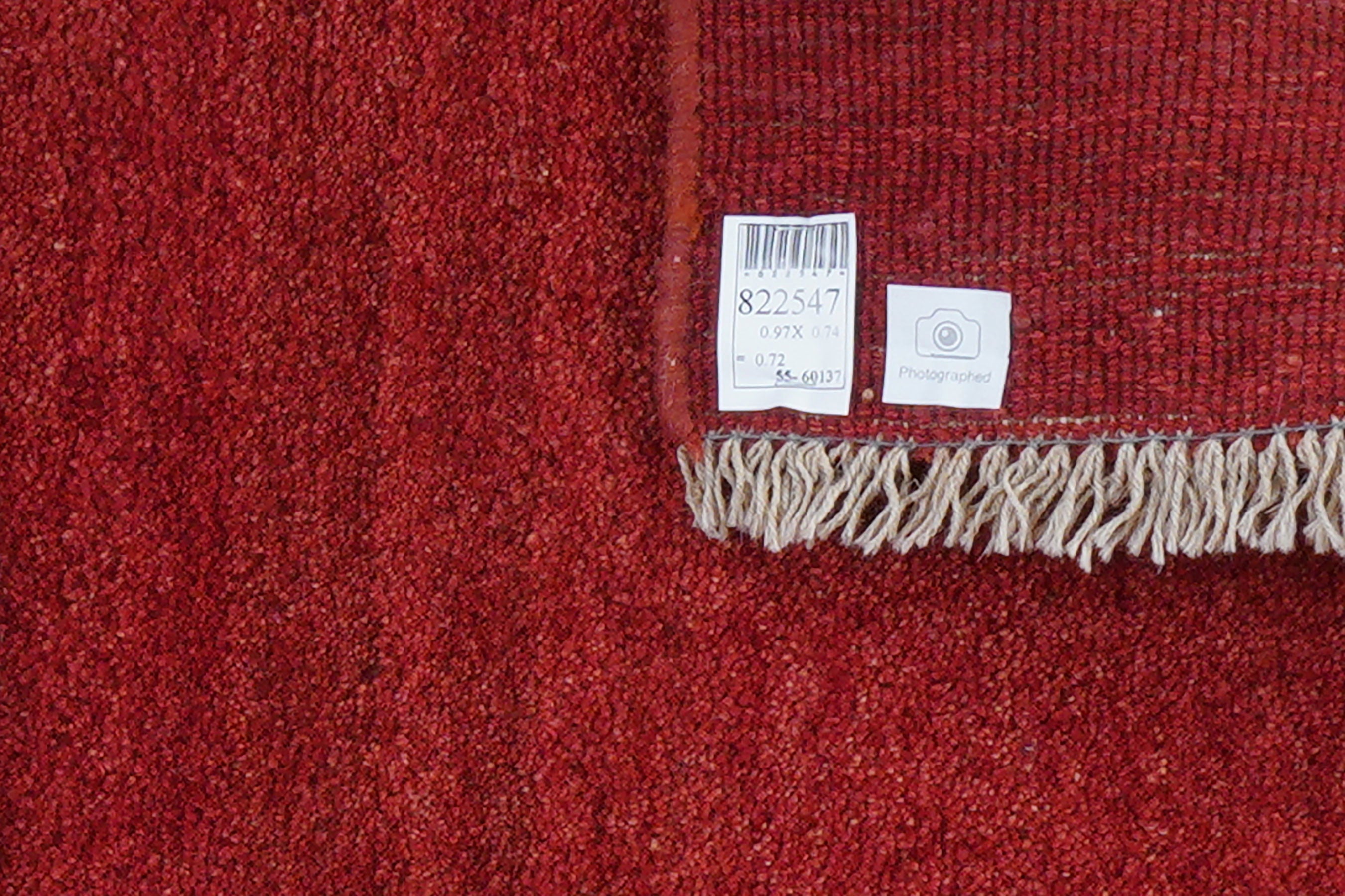 Tappeto Gabbeh lana rosso