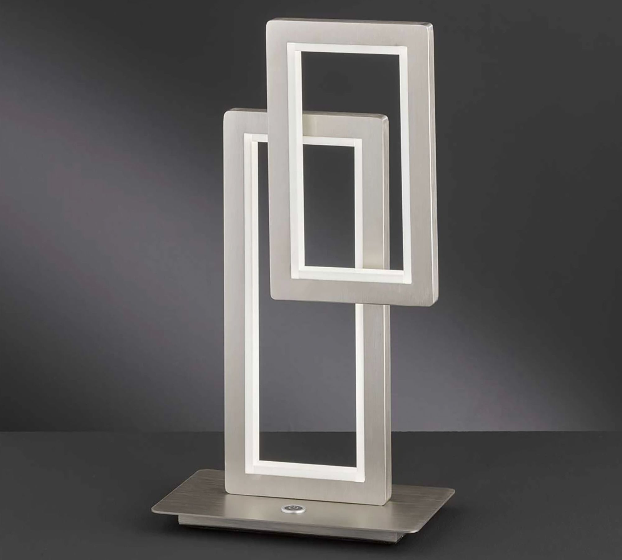 LED Tischleuchte 2-flammig Metall