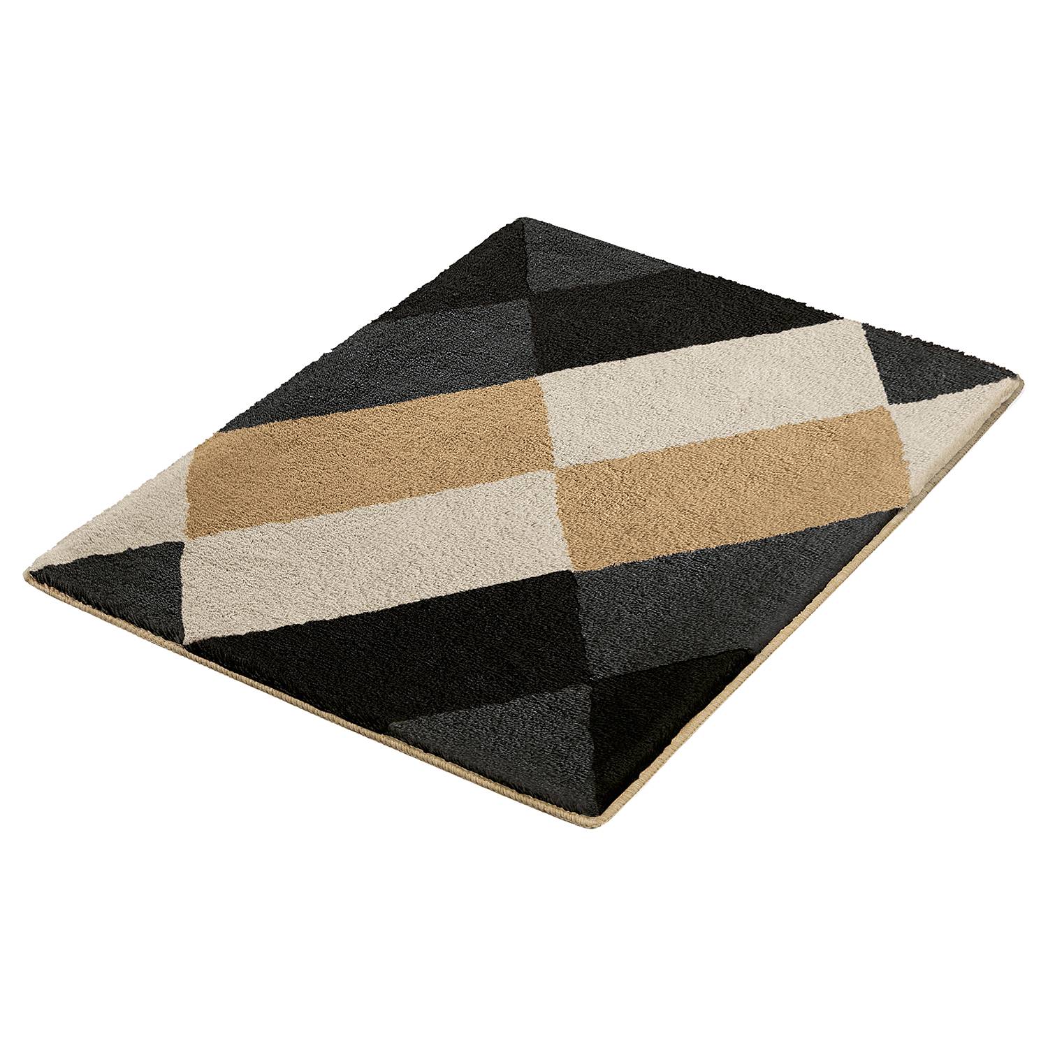 Bath mat Ayana Brown Black