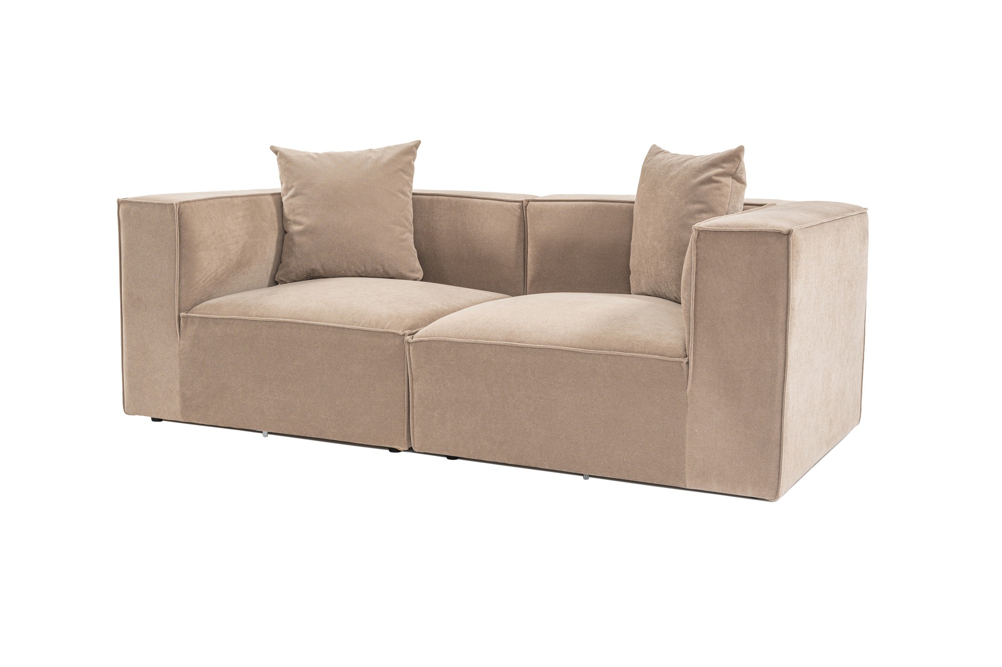 Sofa 2-Sitzer Cappucino