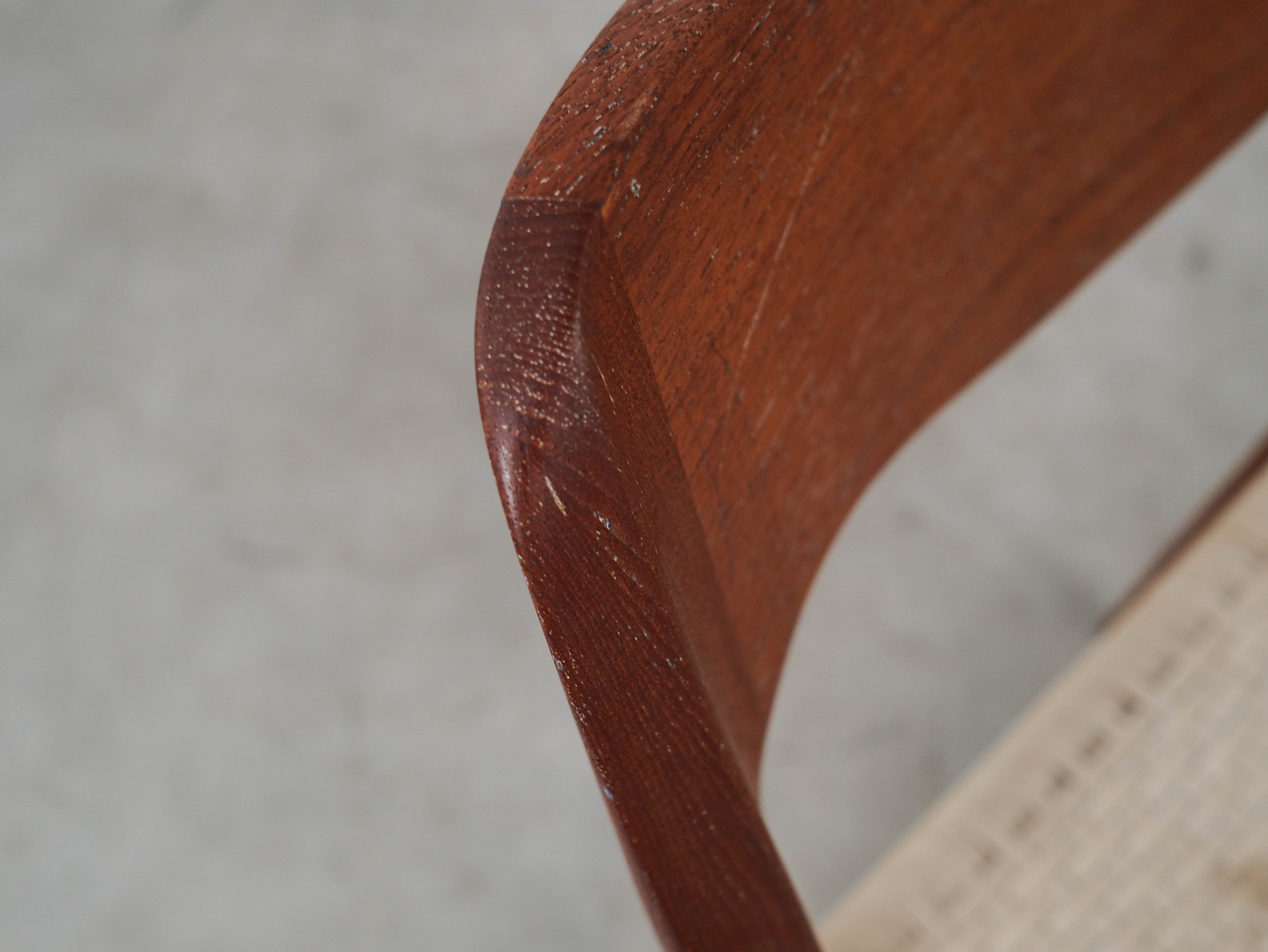 Teak wood chair 1960s