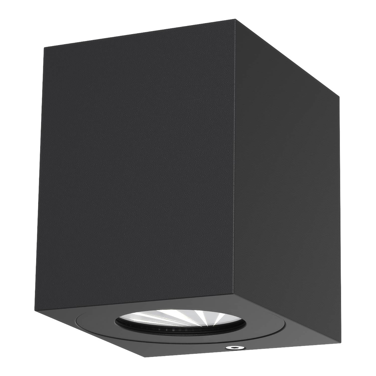 LED-Wandleuchte Canto VIII Schwarz