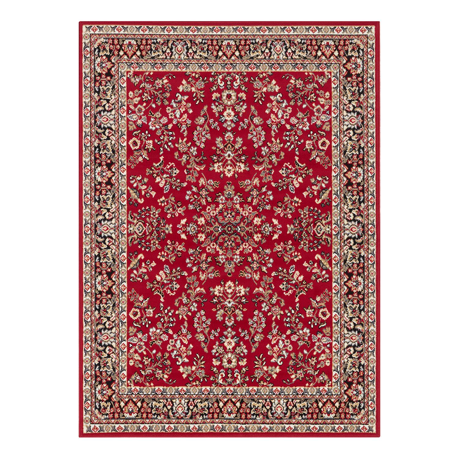 Cublize I Kurzflorteppich Polypropylen Rot 80 x 150 cm