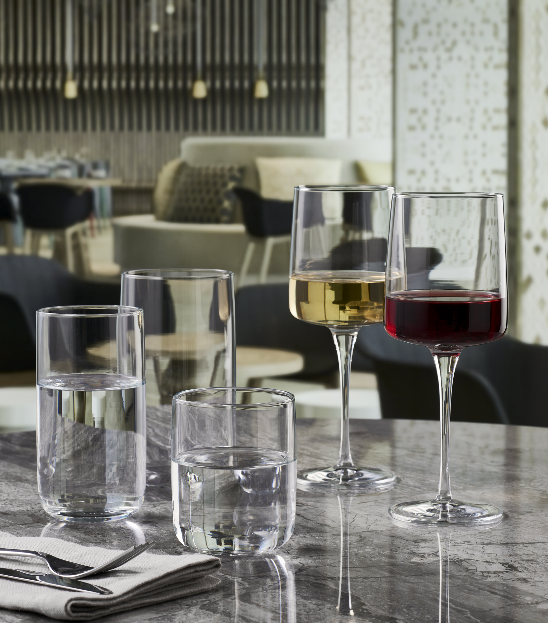 6x Iconic Kaffeeglas Glas Transparent