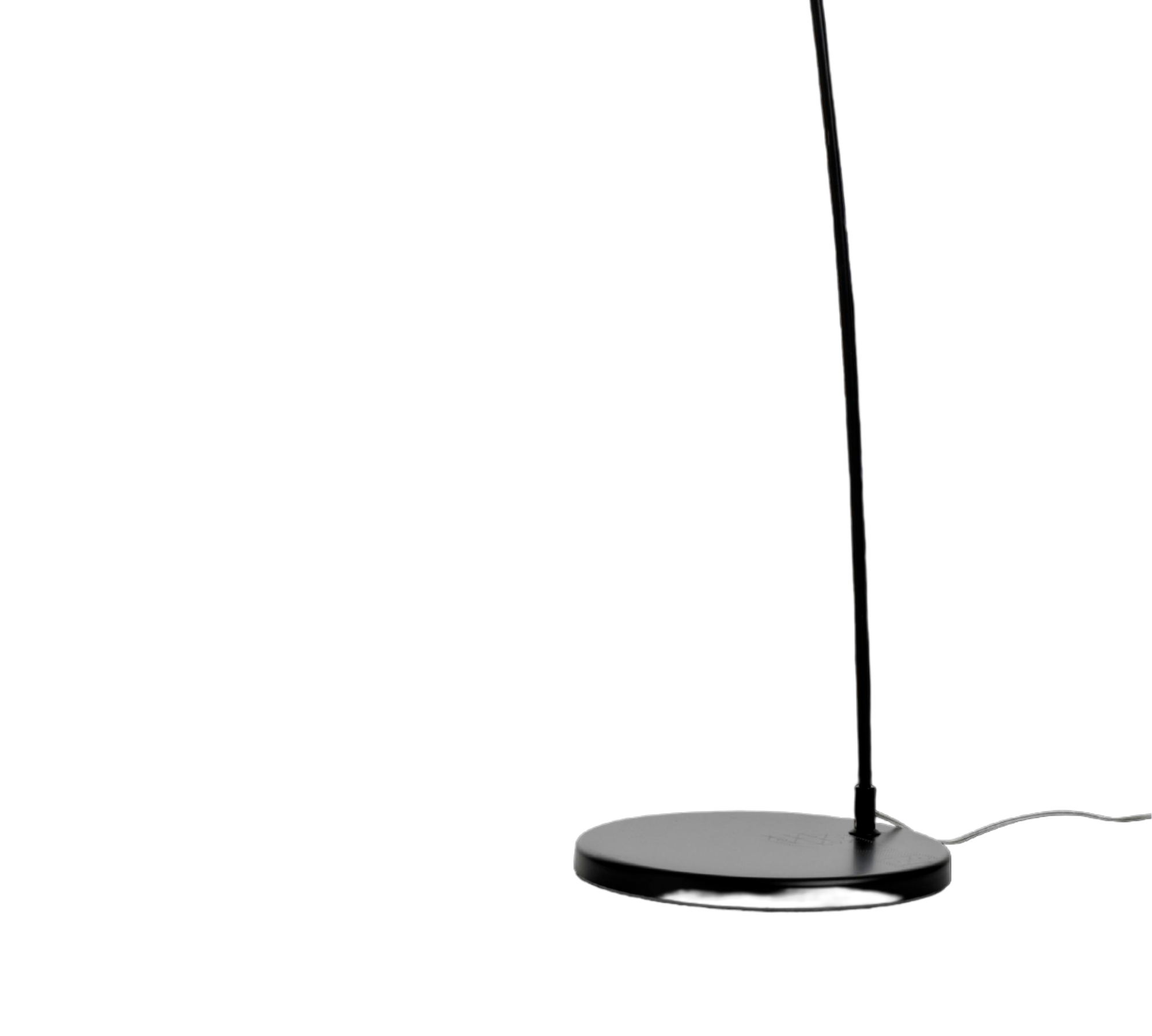 Kuta Stehlampe Metall Schwarz 