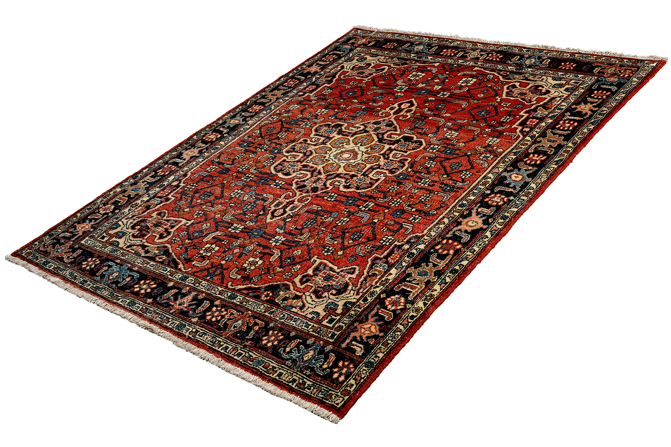 Heritage Teppich Wolle Mehrfarbig