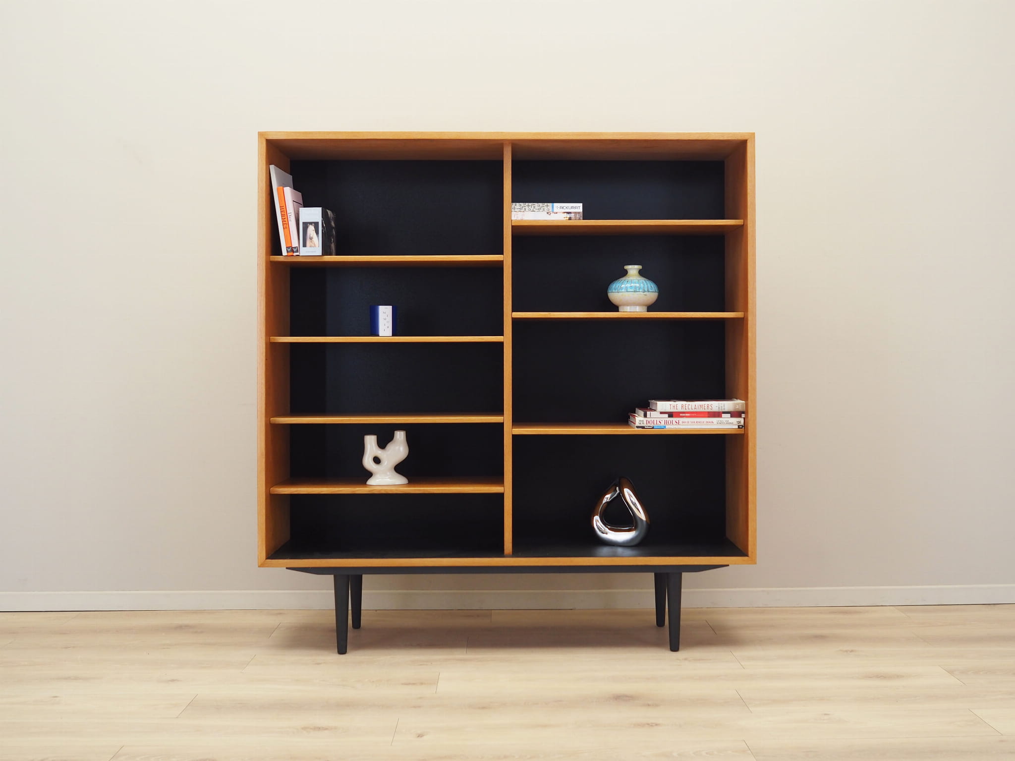 Bücherregal Eschenholz 1960er Jahre