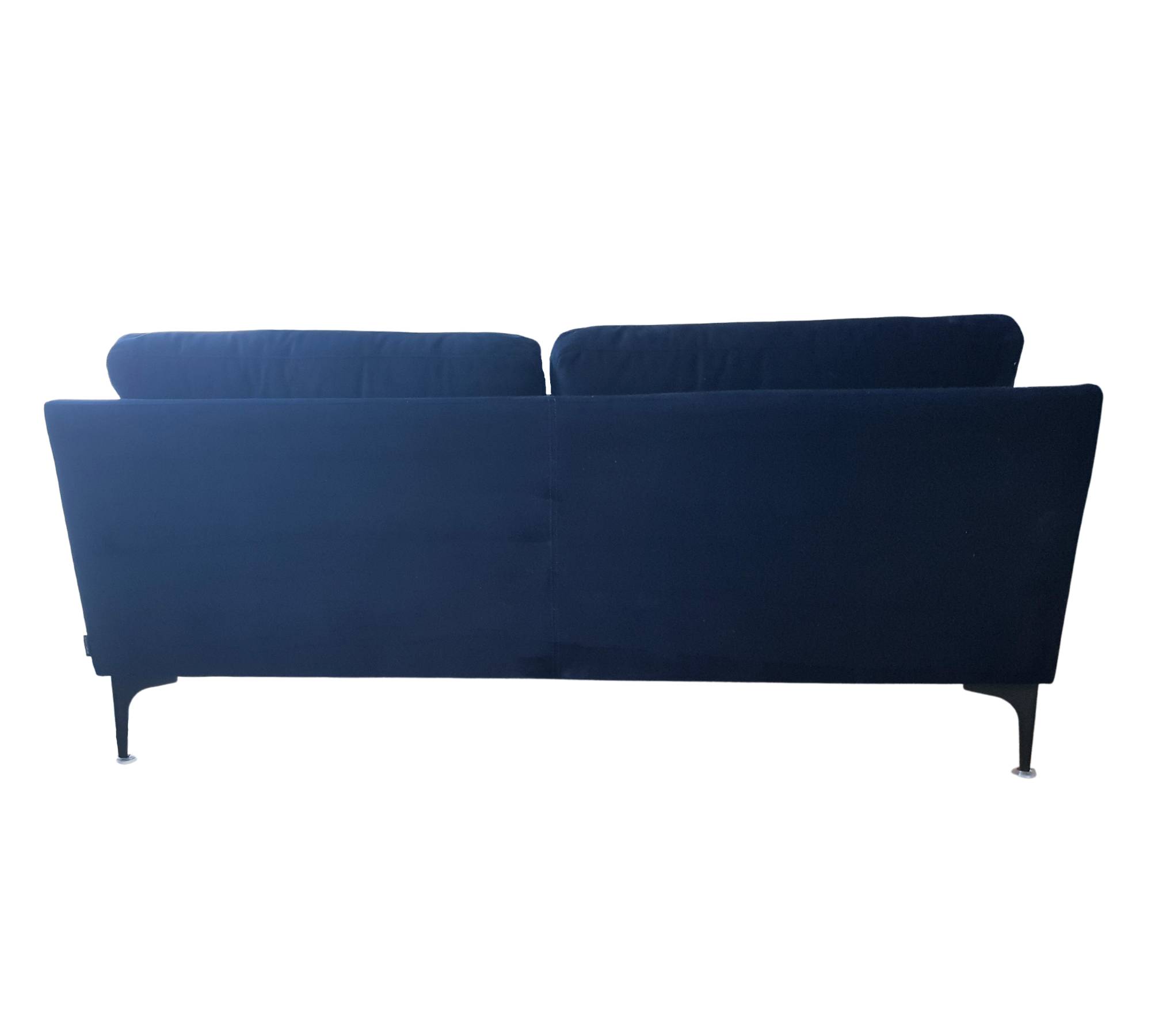 Astha 2-Sitzer Sofa Samt Dunkelblau 