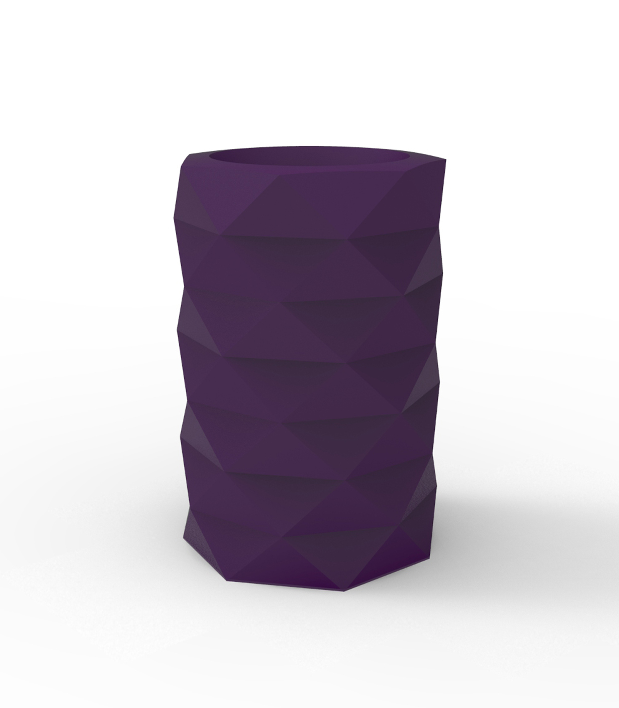 Marquis Blumentopf Kunststoff Violett