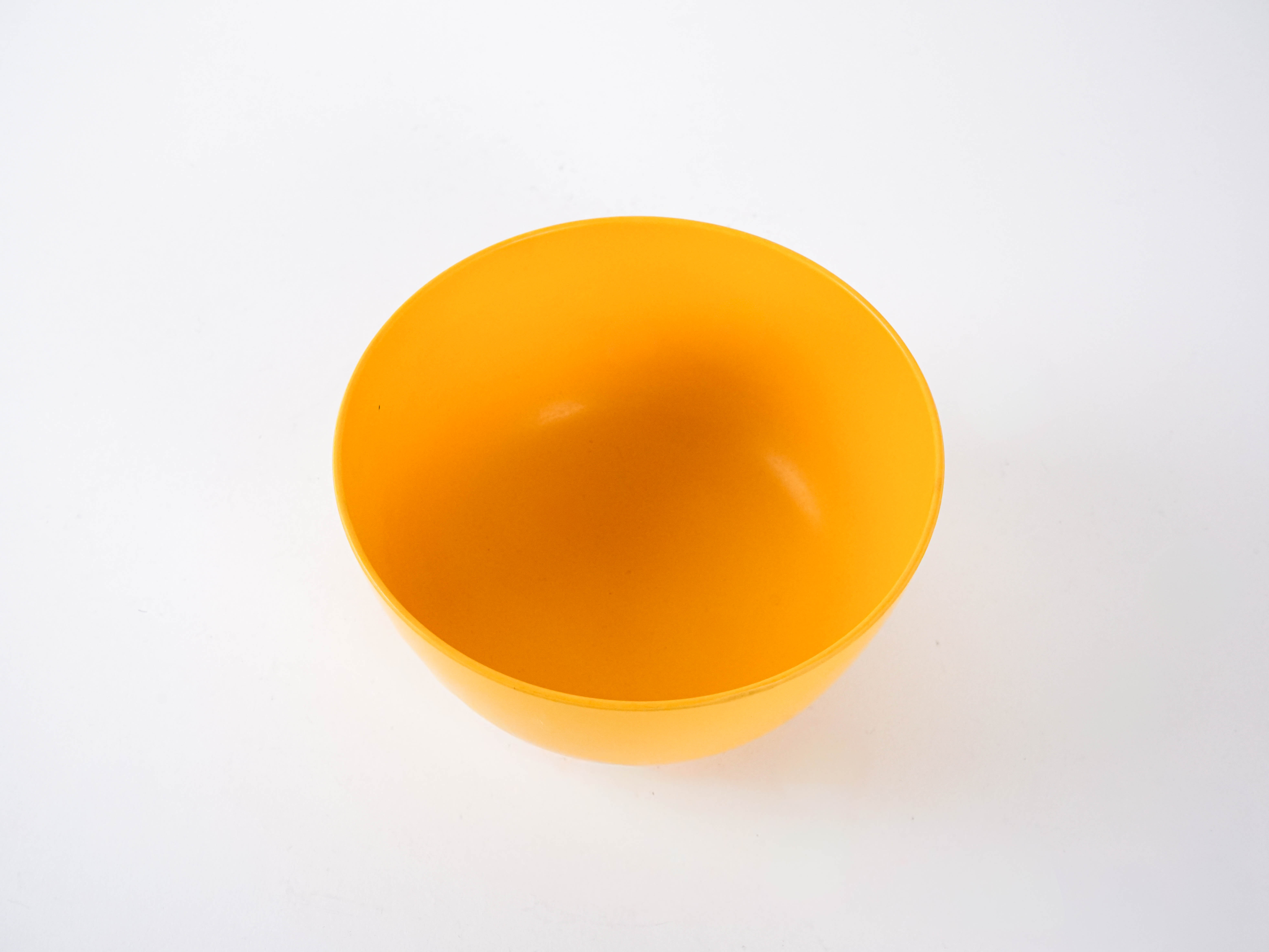 Bowl 1960s Yellow