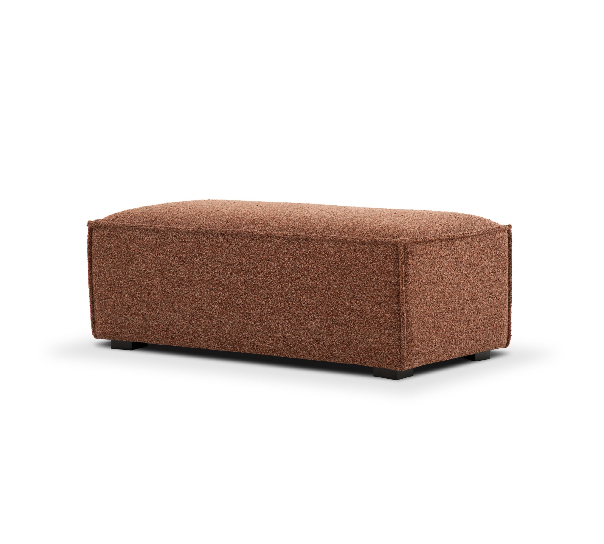 Daphne Fußhocker Modul Pebble Rust