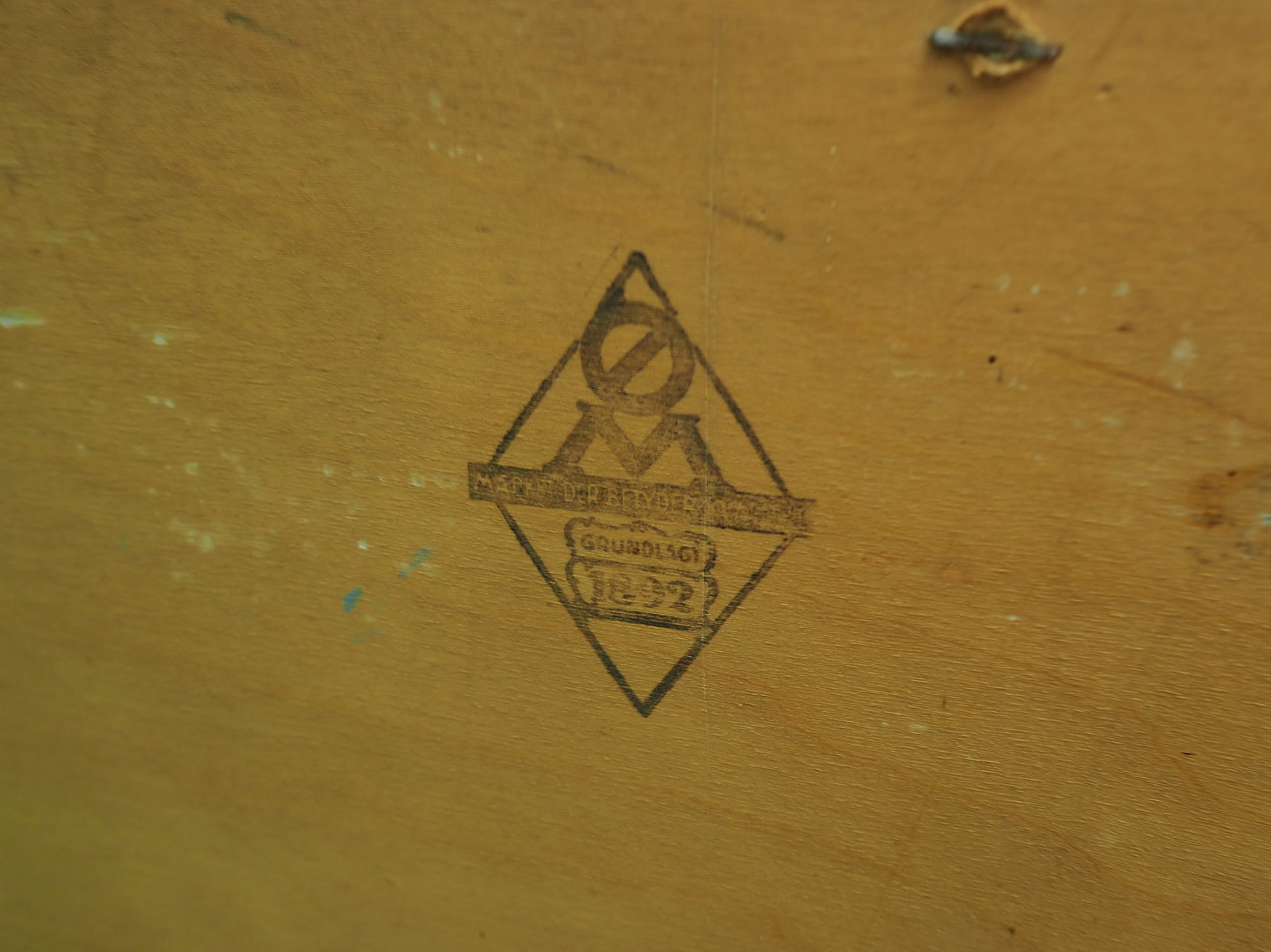 Mahogany Kabinett 1960 Jahre