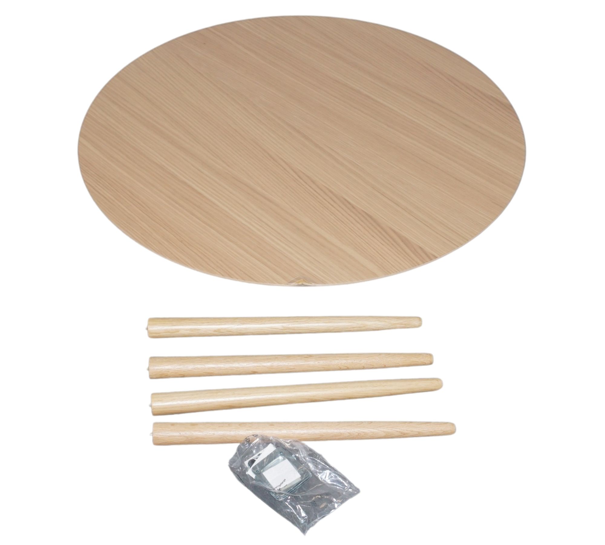 Hubert Couchtisch Holz Oak  Ø 90cm 