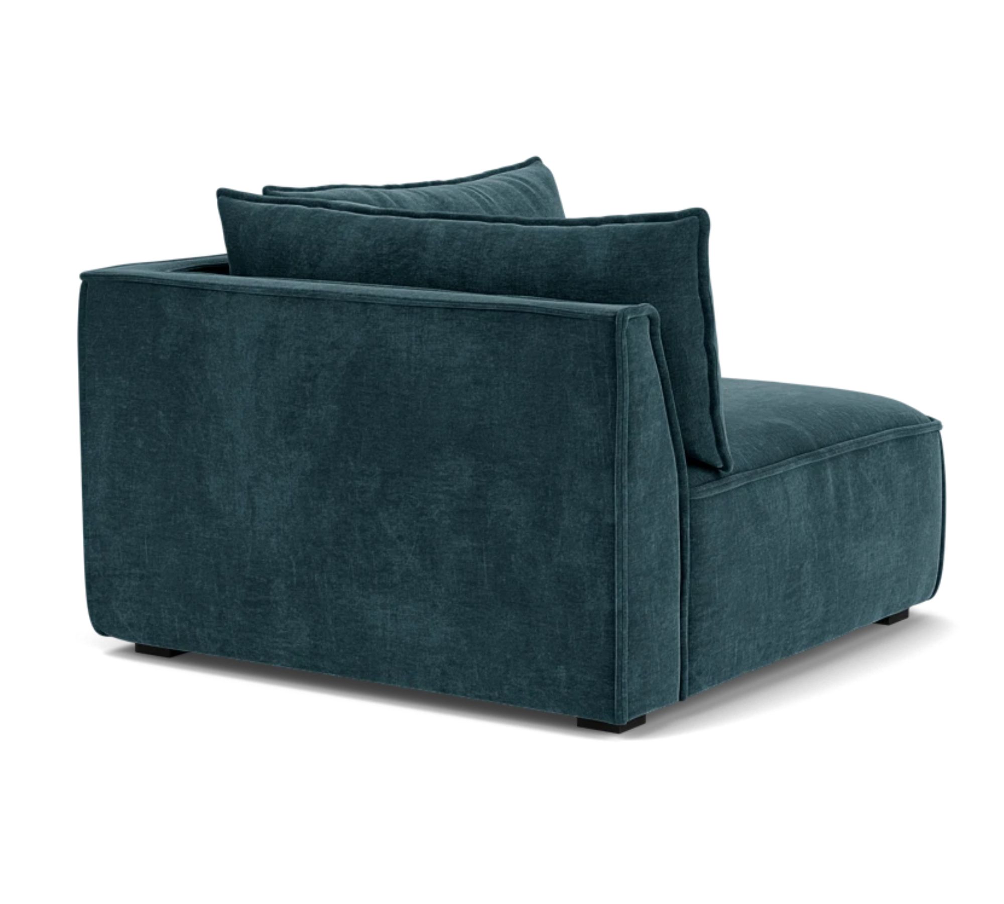 Daphne 1-Sitzer Eckmodul Rechts Danny Dusty Blue