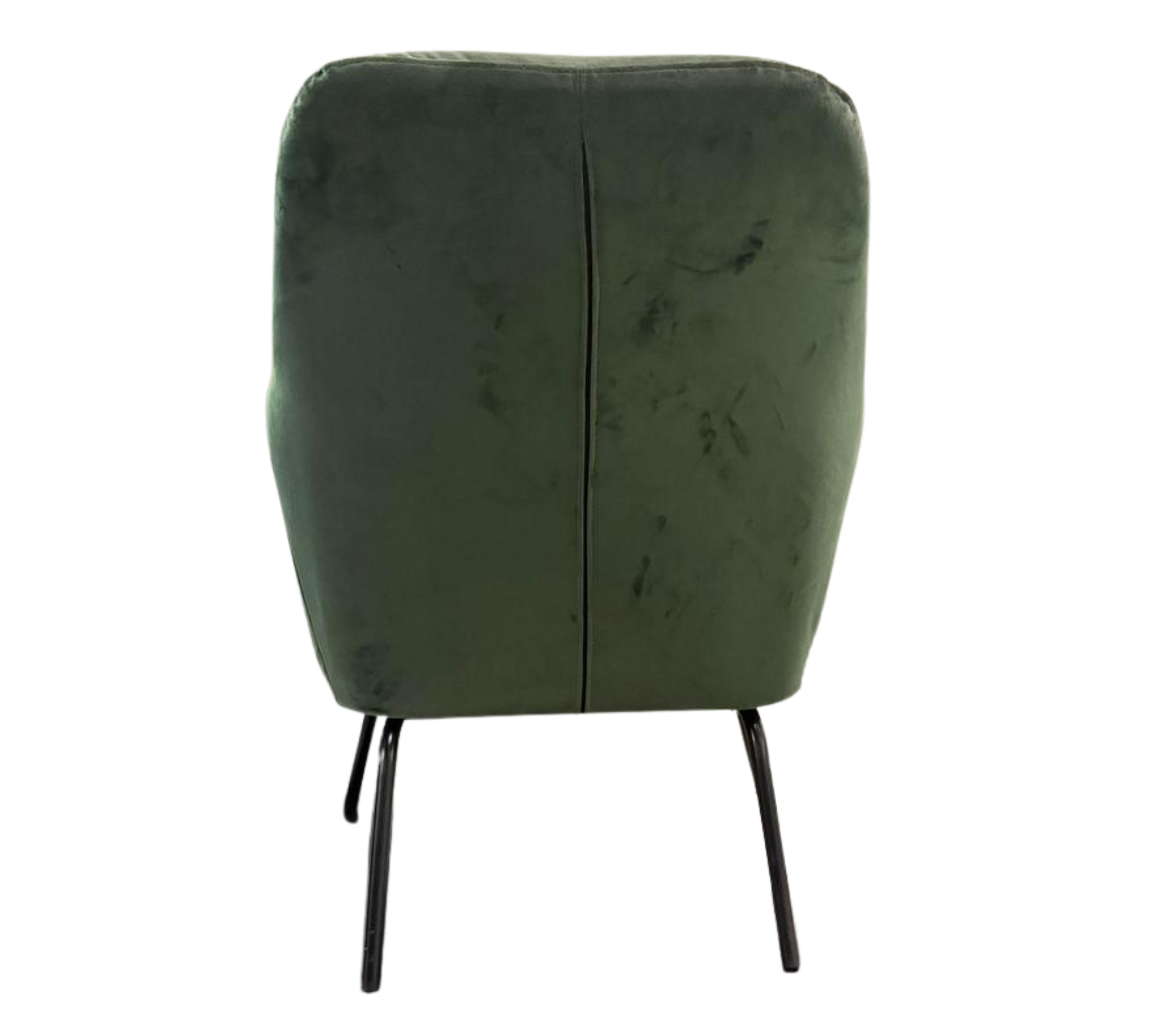 3x Chisa Armlehnstuhl-Set Samt Metall Grün