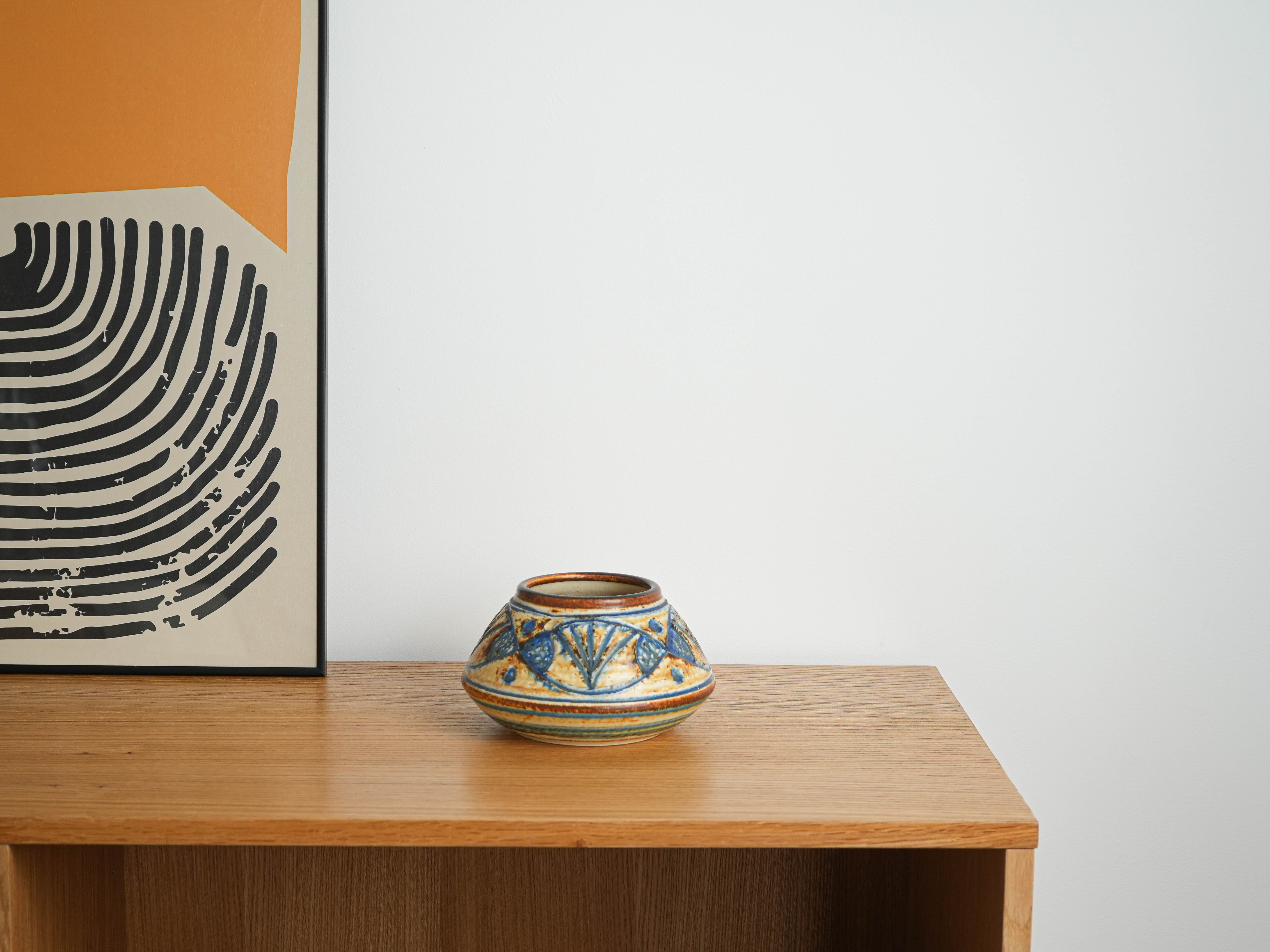 Ceramic vase 1960s Søholm