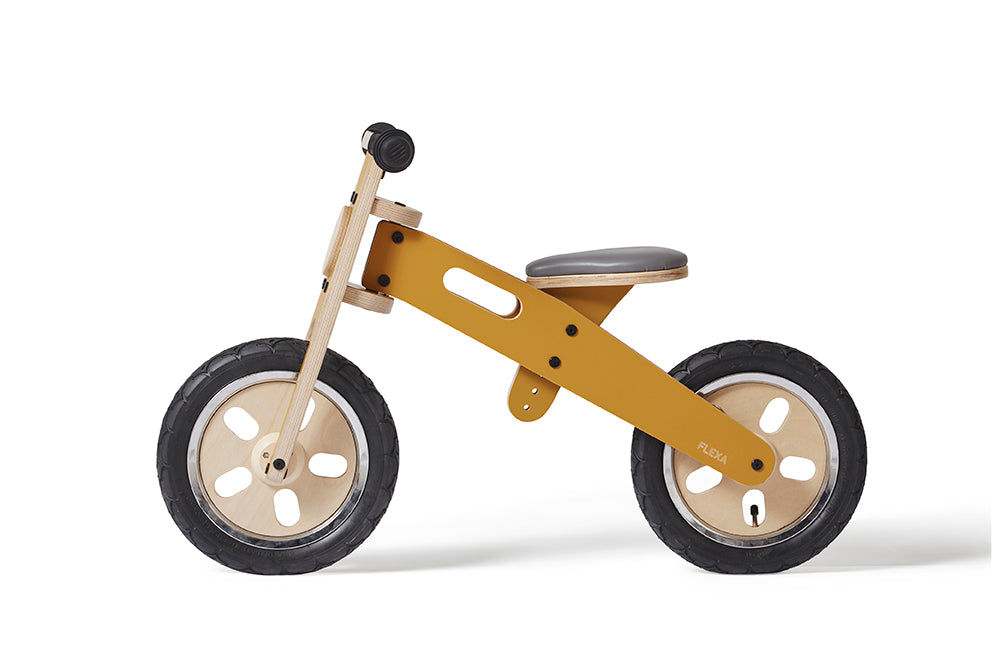 Das Balance-Bike Holz Gelb