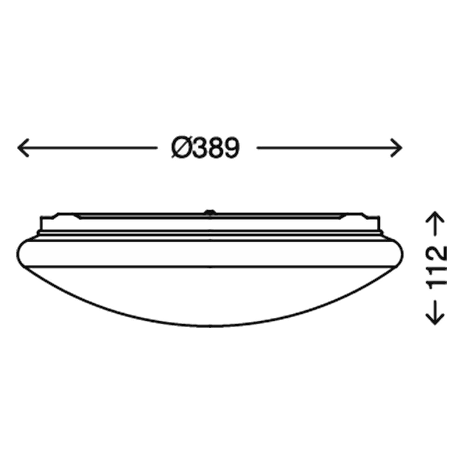 LED-Deckenleuchte  Vipe Acrylglas 1-flammig