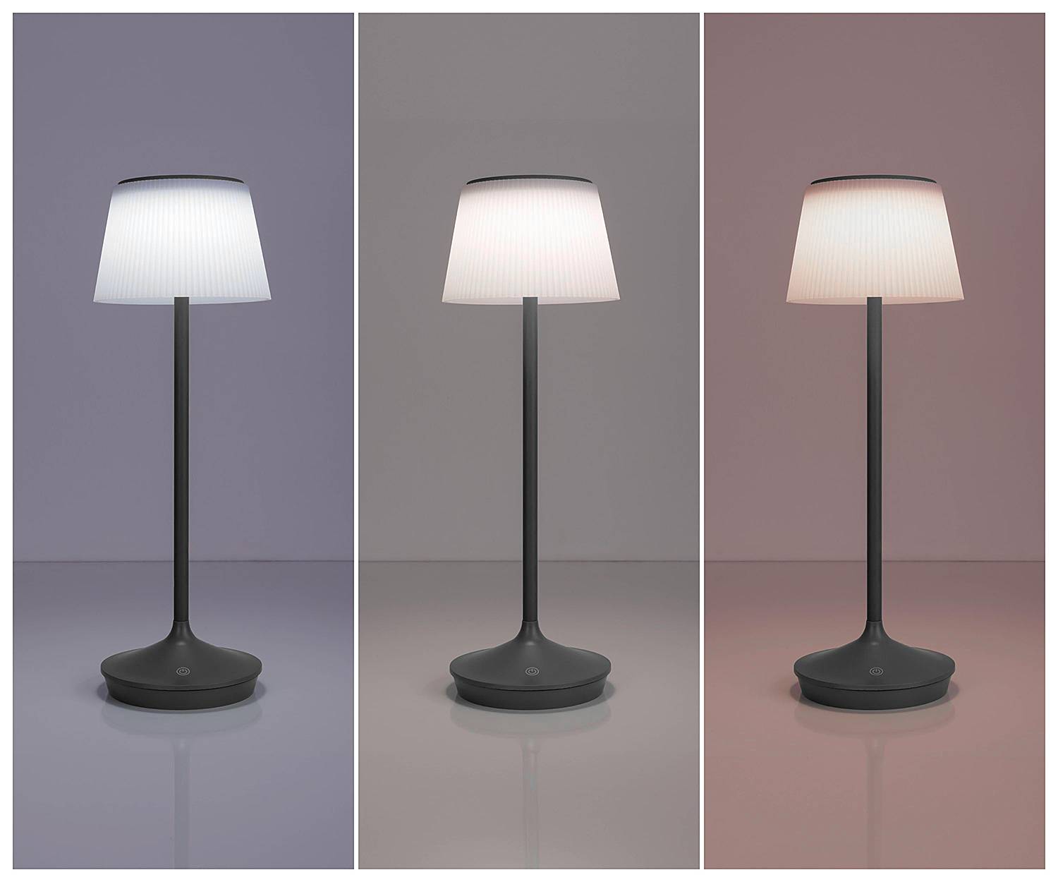 Emmi Solar/Battery table lamp Iron Plastic 1-flame