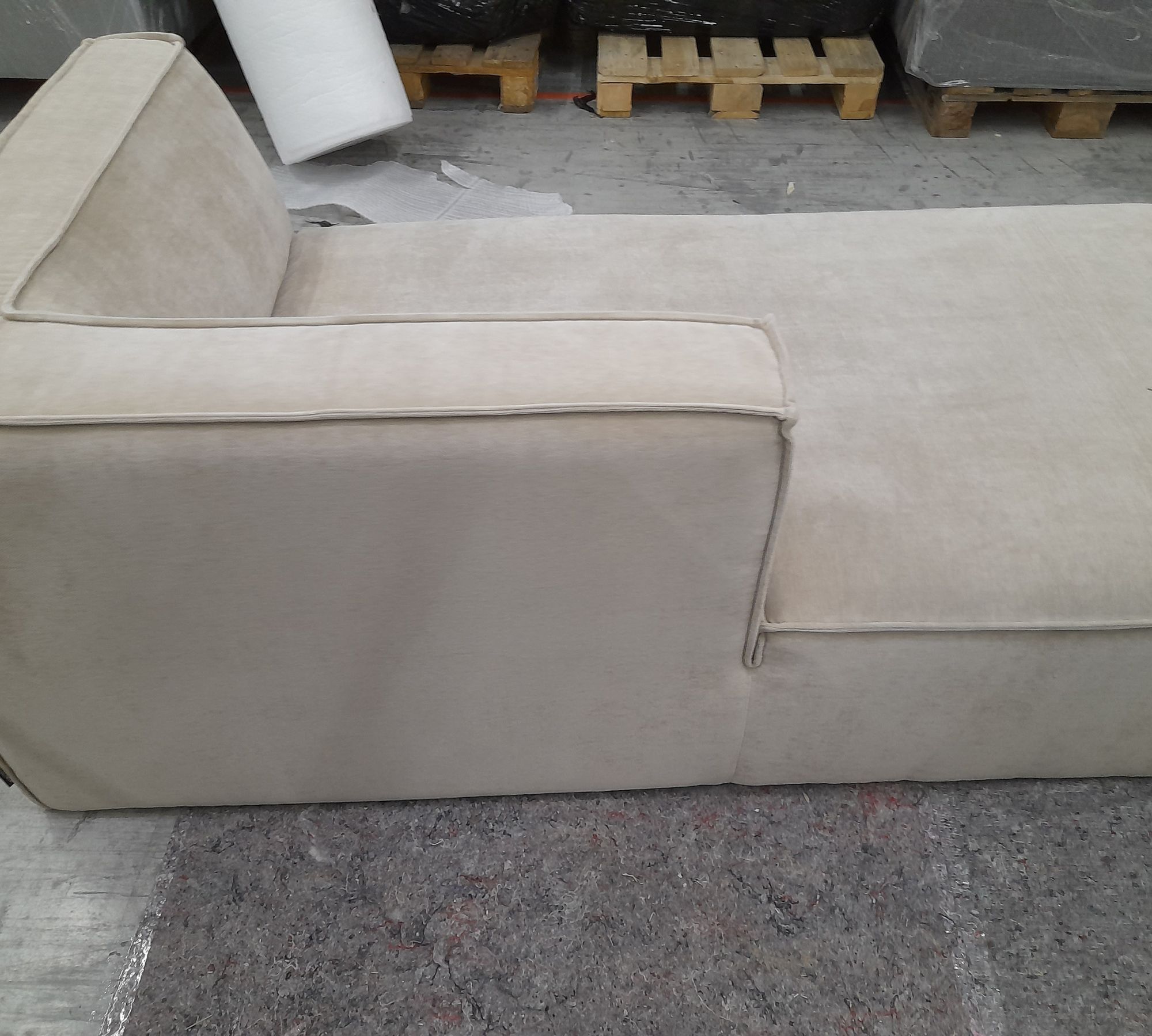 Dane 1-Sitzer Récamiere Links Danny Cream