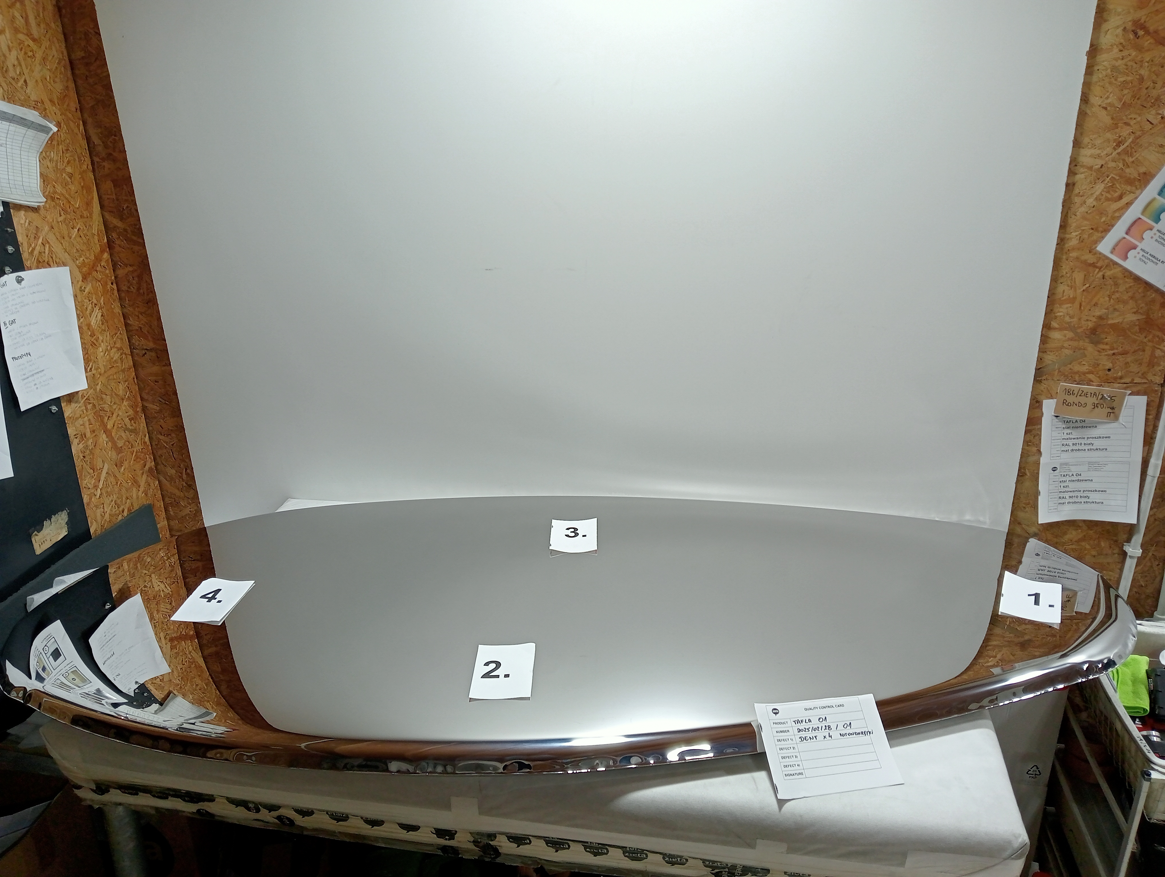 Table Mirror O1 Stainless Steel Polished Silver