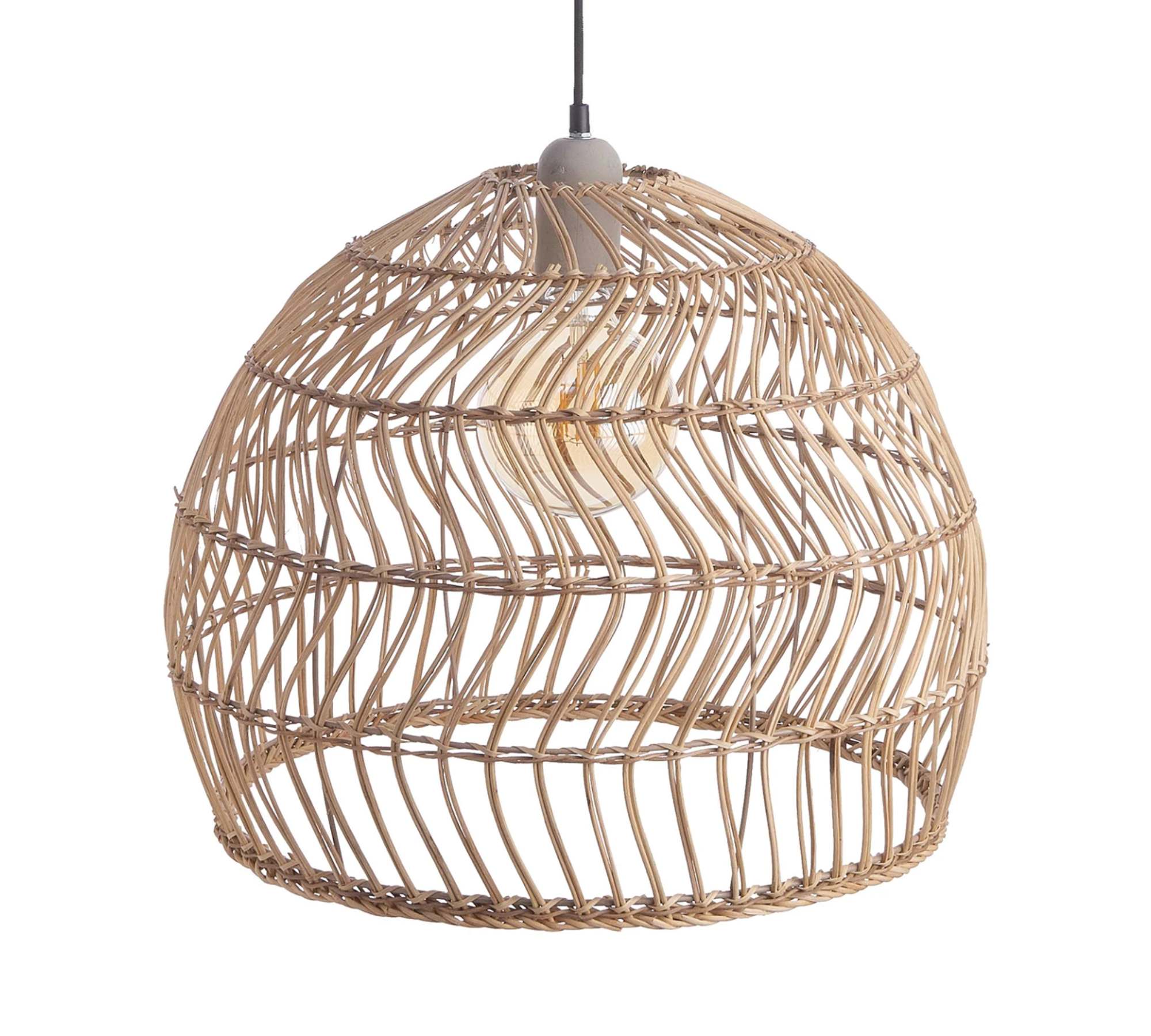 Lampenschirm Rattan Natur