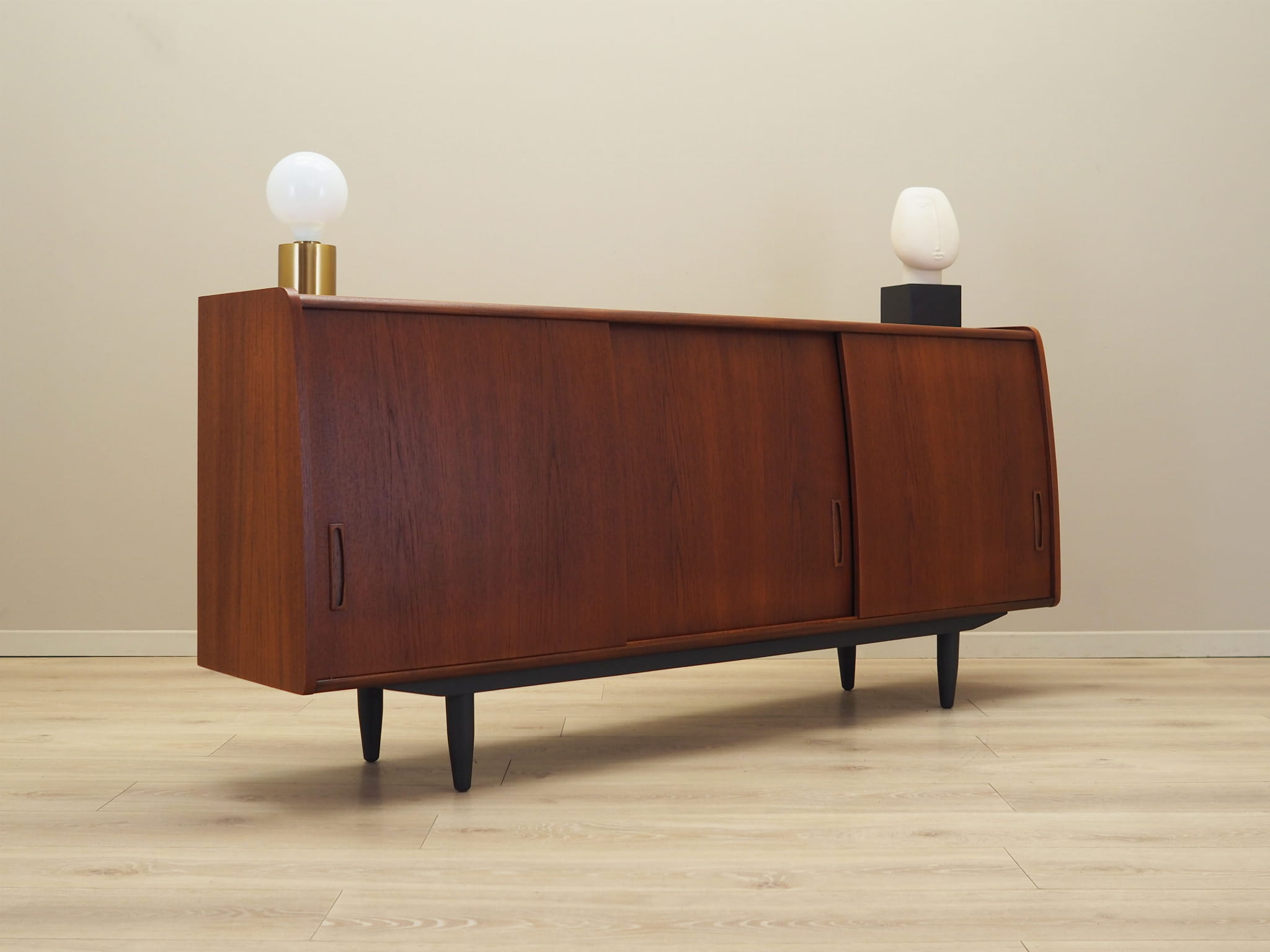 Sideboard Teakholz Braun 1970er Jahre