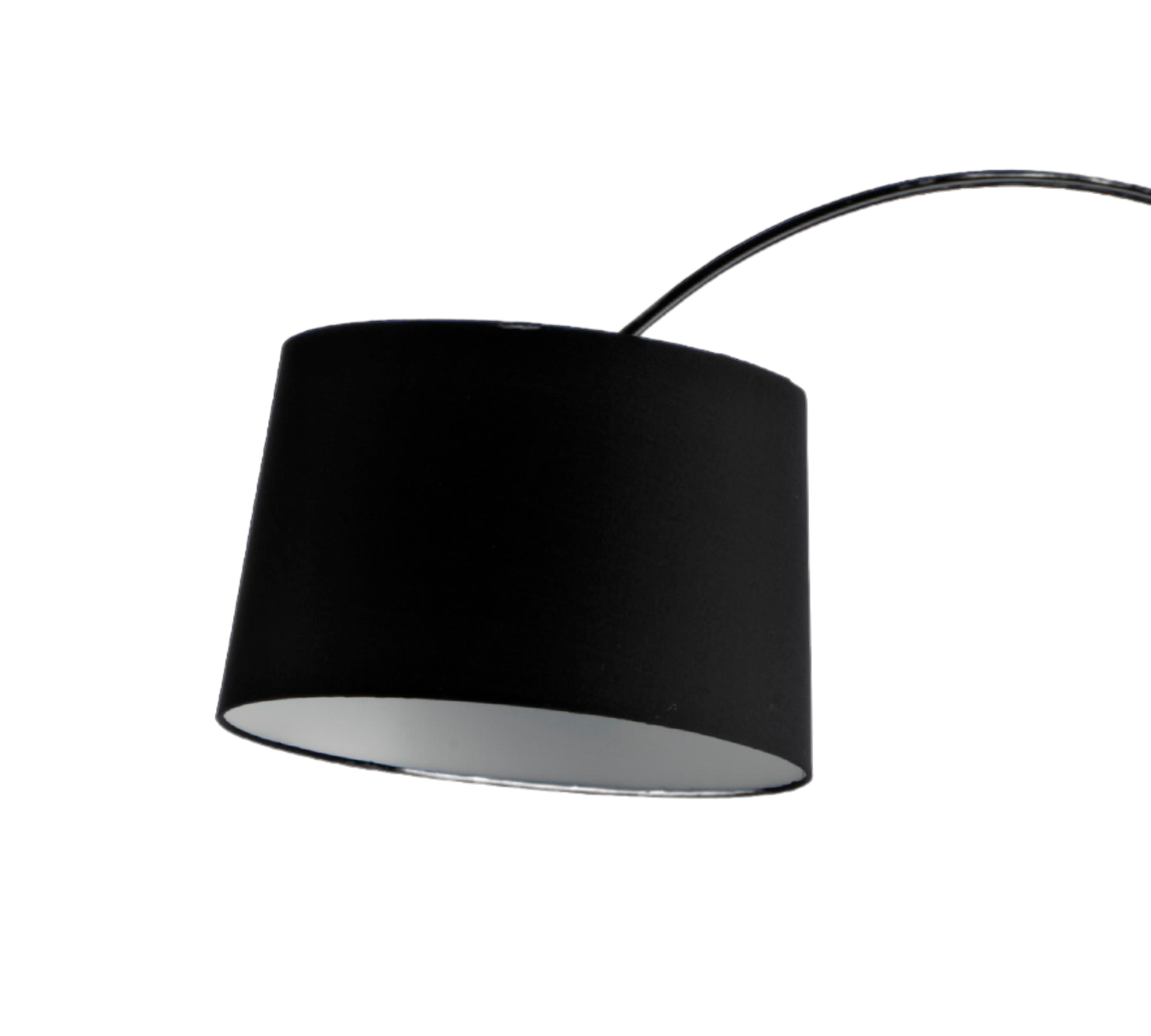 Kuta Stehlampe Metall Schwarz 