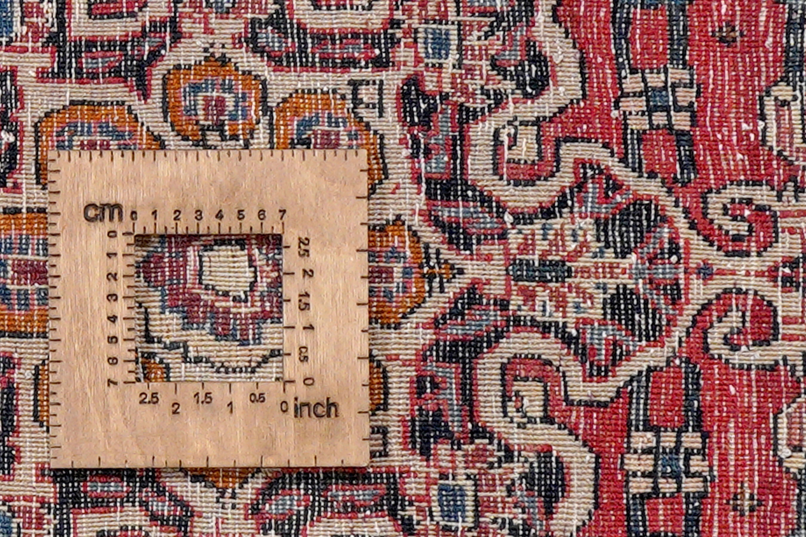 Heritage Teppich Wolle Mehrfarbig