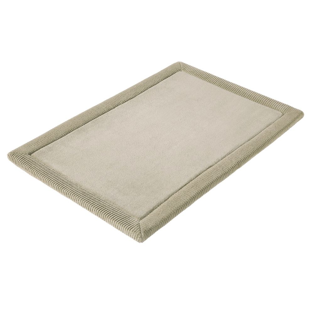 Rutschfeste Microfaser Badematte mit Memory Foam Sand