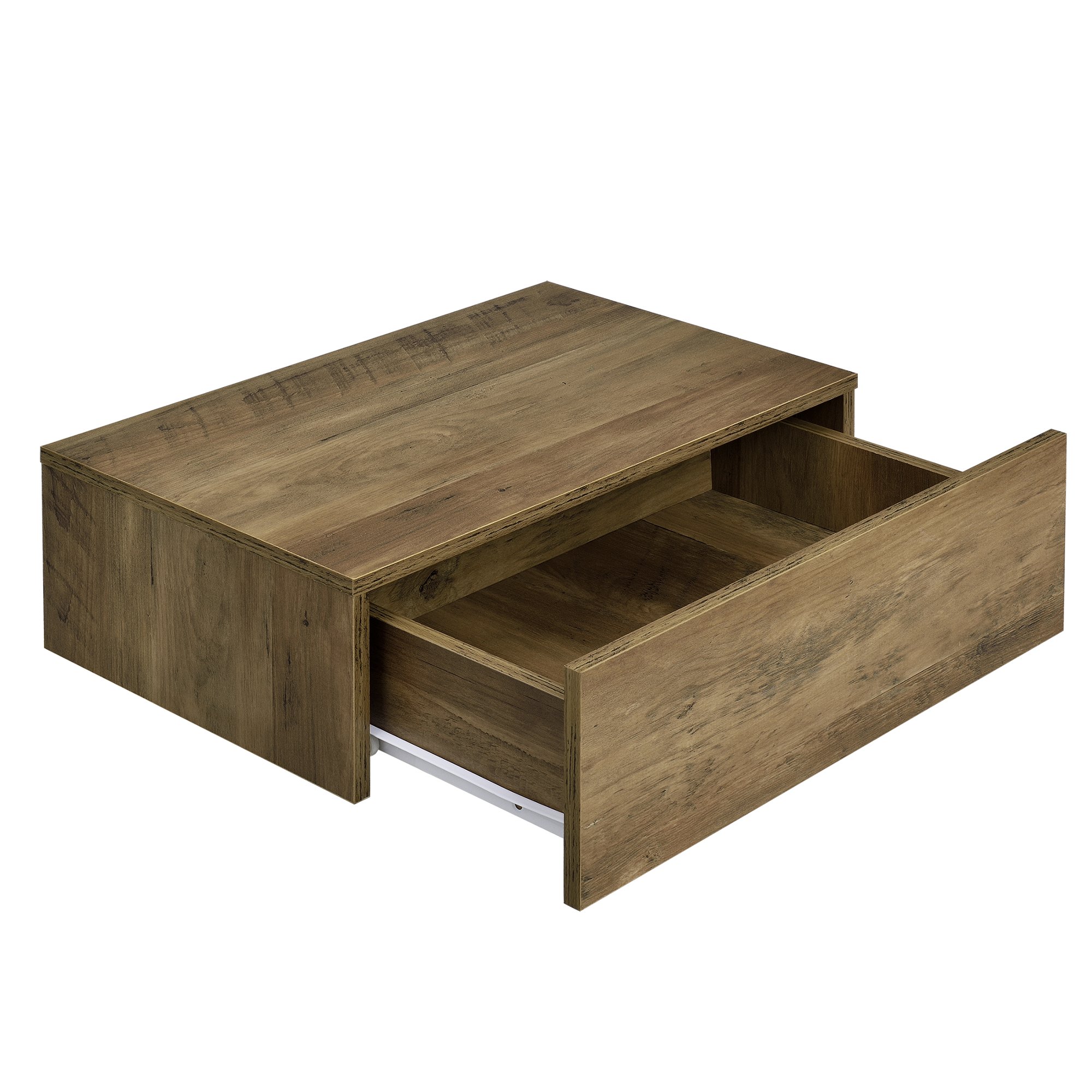 Oslo Wandregal Nachttisch Holz Natural 