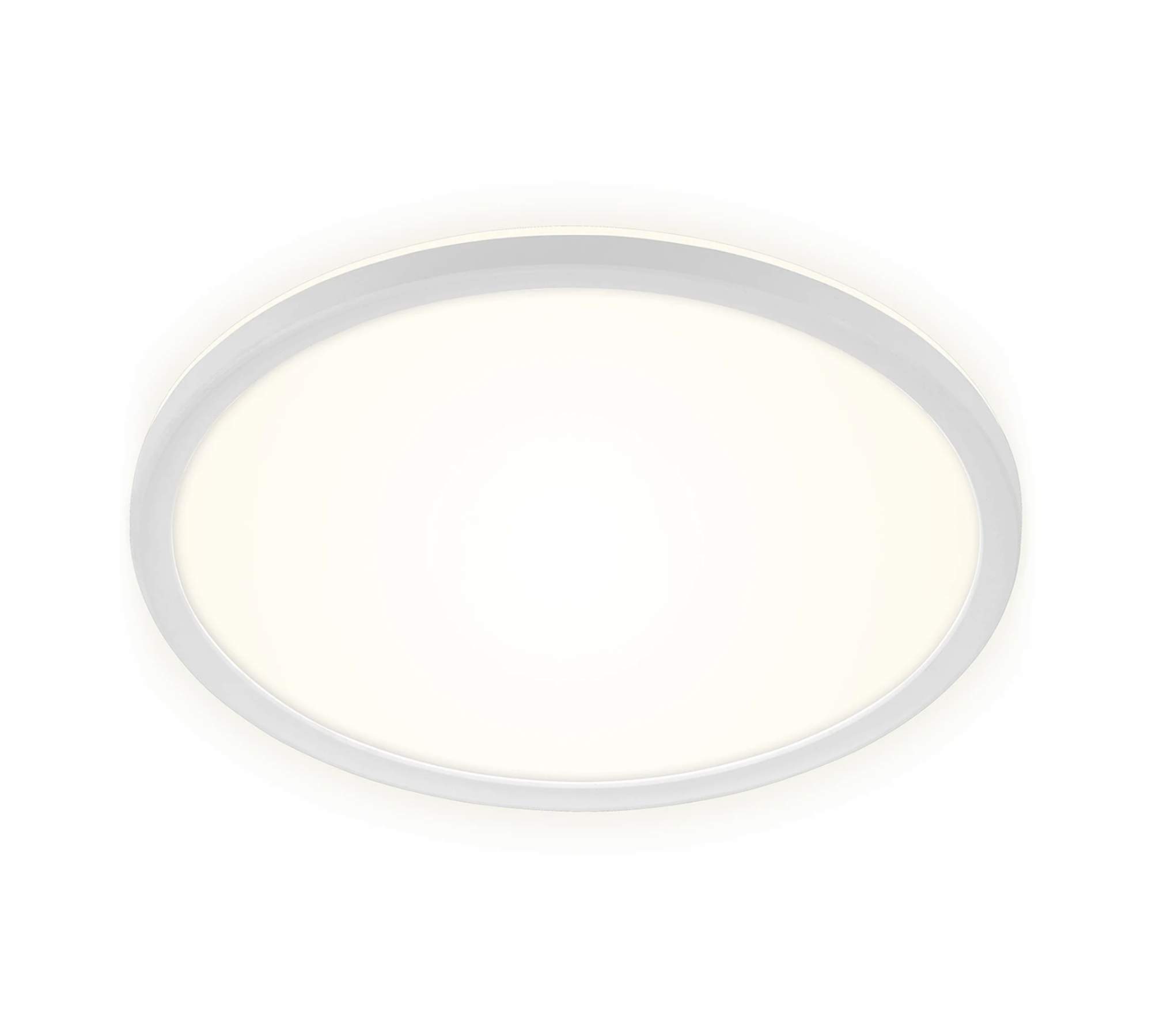 1-Flammige LED-Deckenleuchte Polycarbonat Weiß