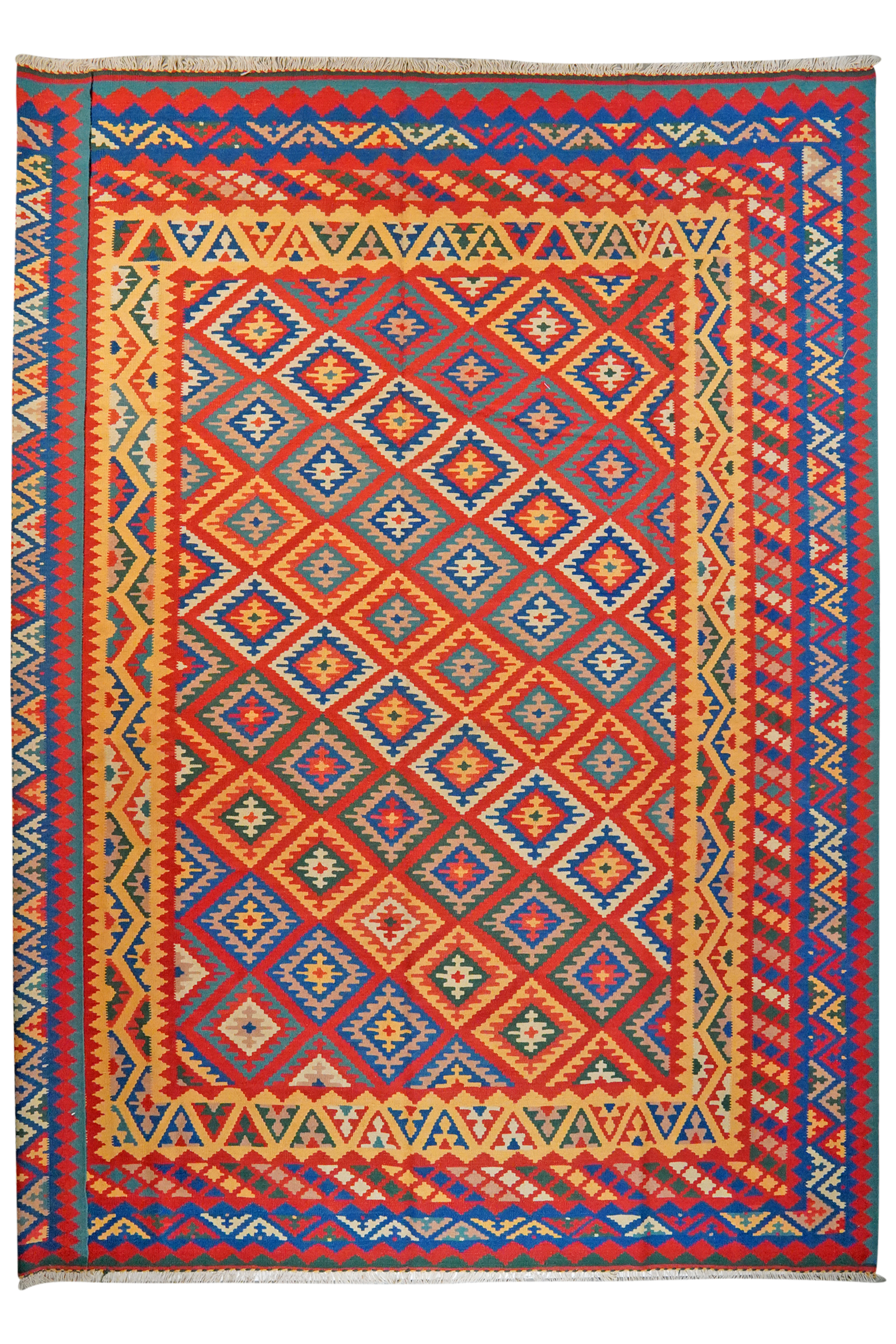 Tappeto Kilim Gashgai Multicolore