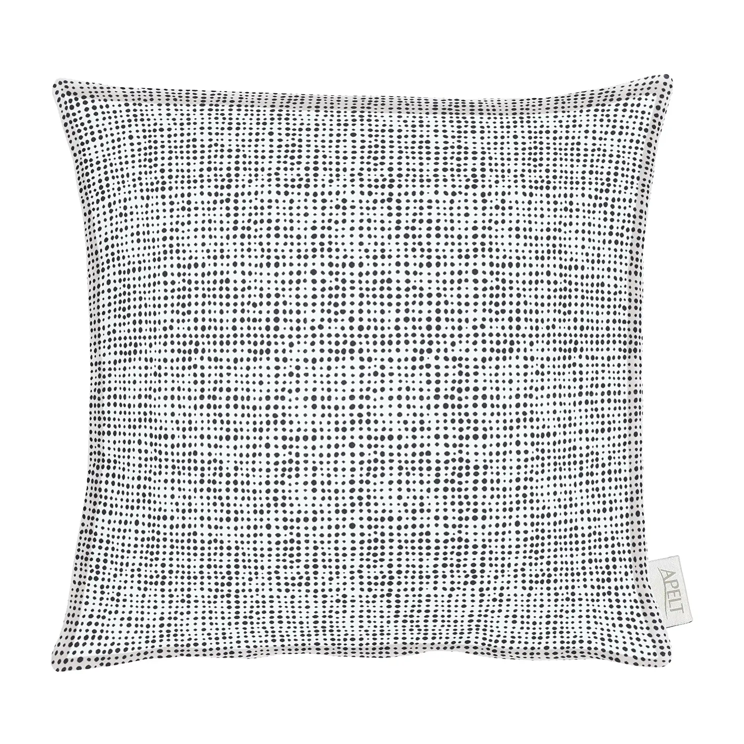 Kissenbezug Outdoor Pattern Webstoff Schwarz / Weiß