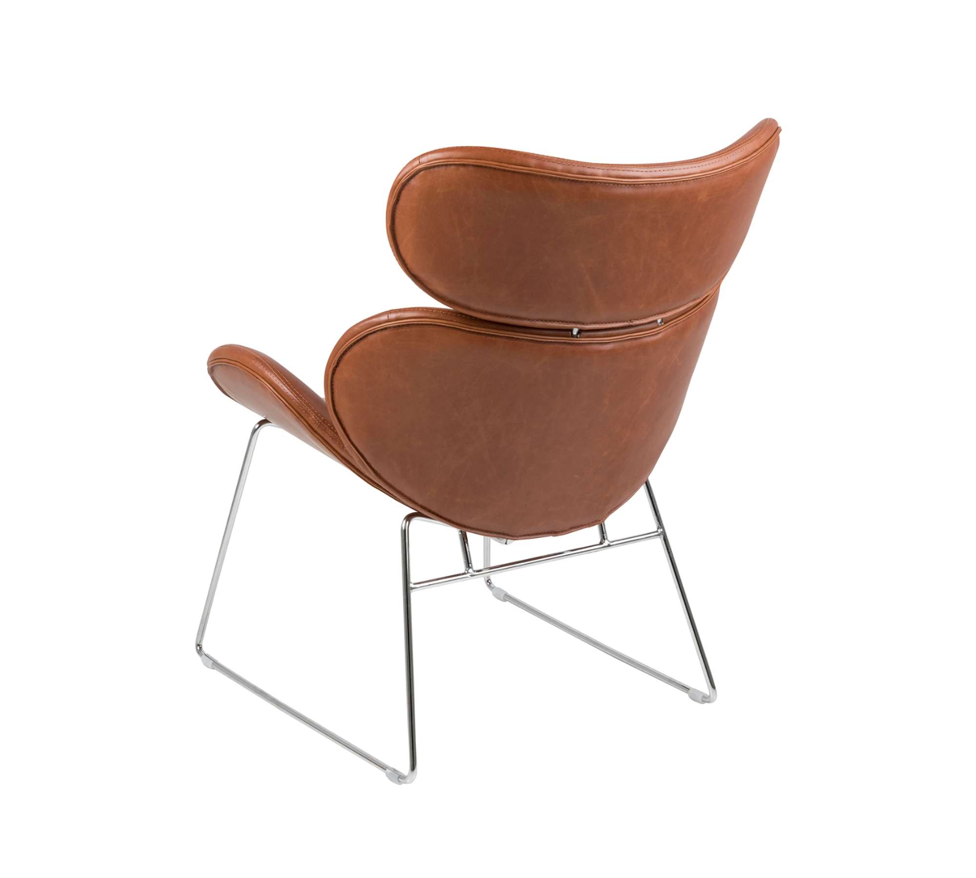 Sessel Kunstleder Grau
