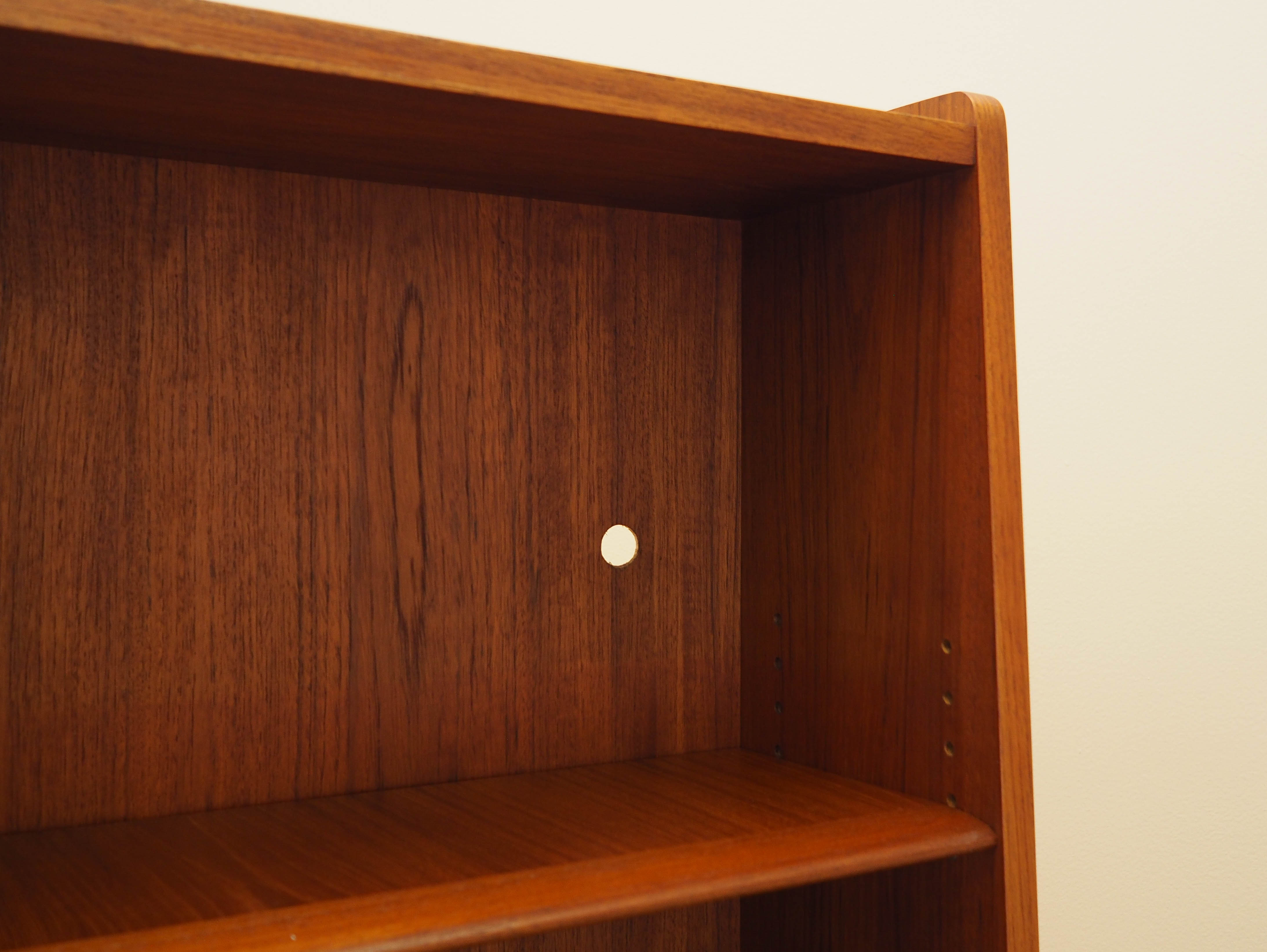 Bücherregal Teak Braun